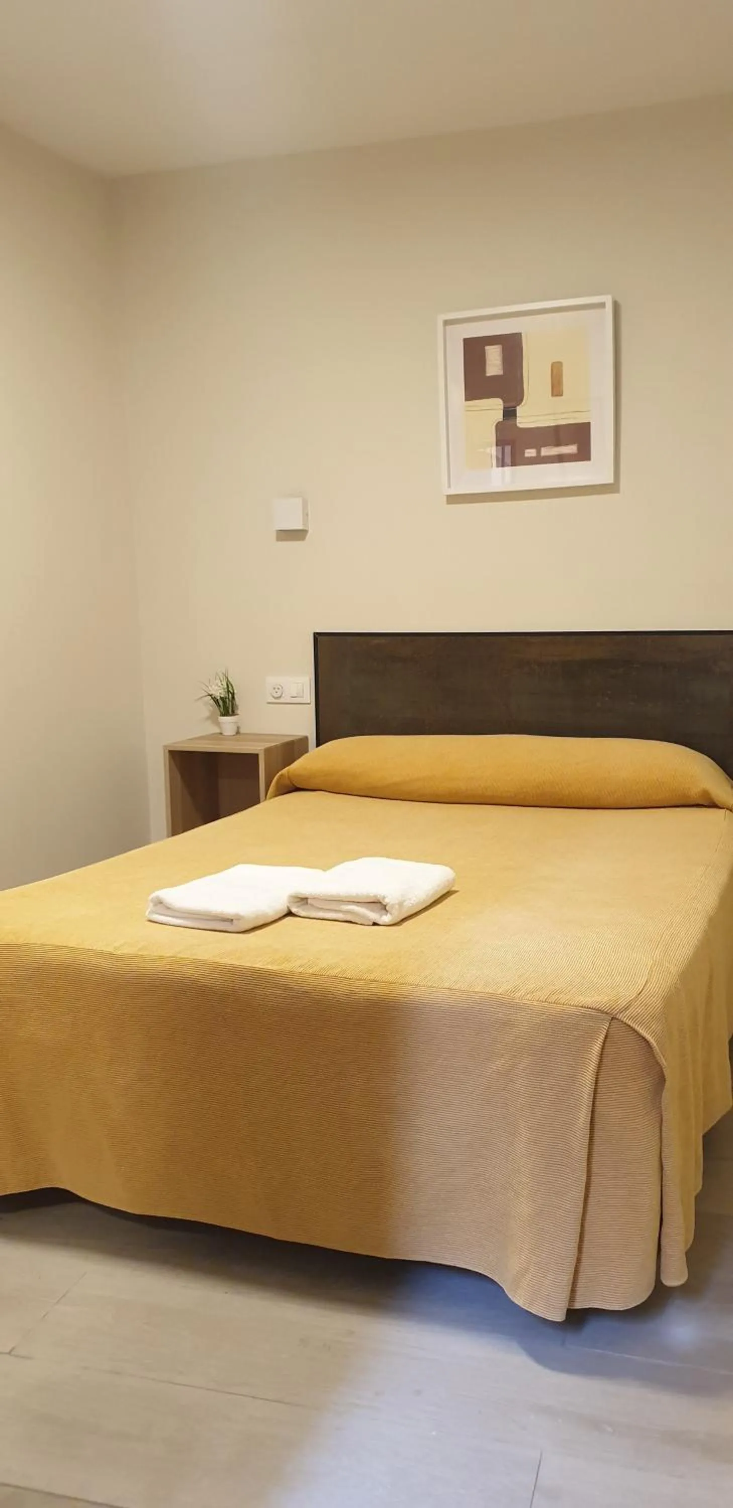 Bed in Pension Catedral