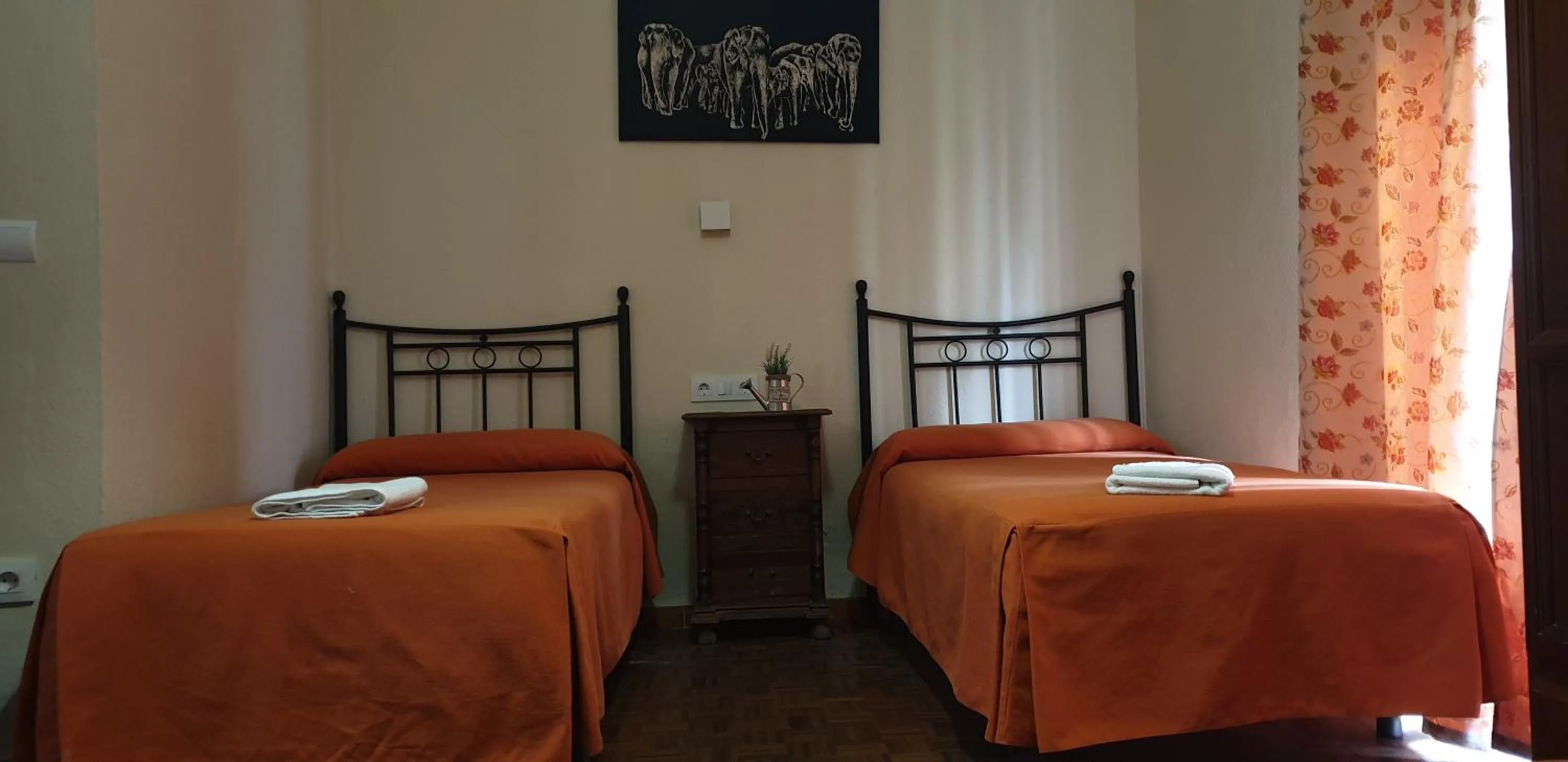 Bed in Pension Catedral