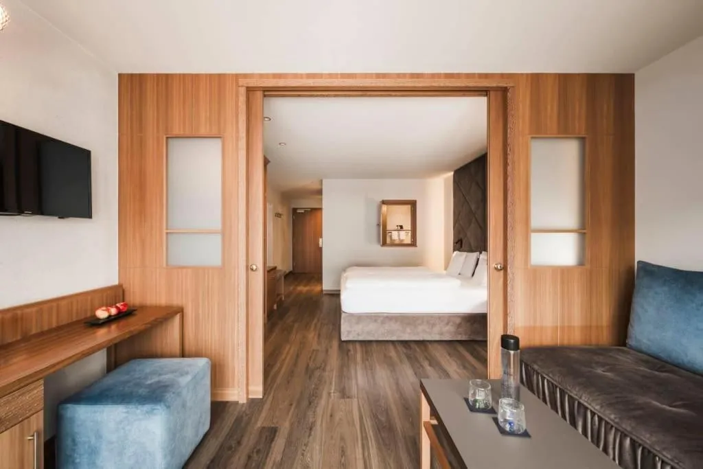 Bed in Excelsior Dolomites Life Resort