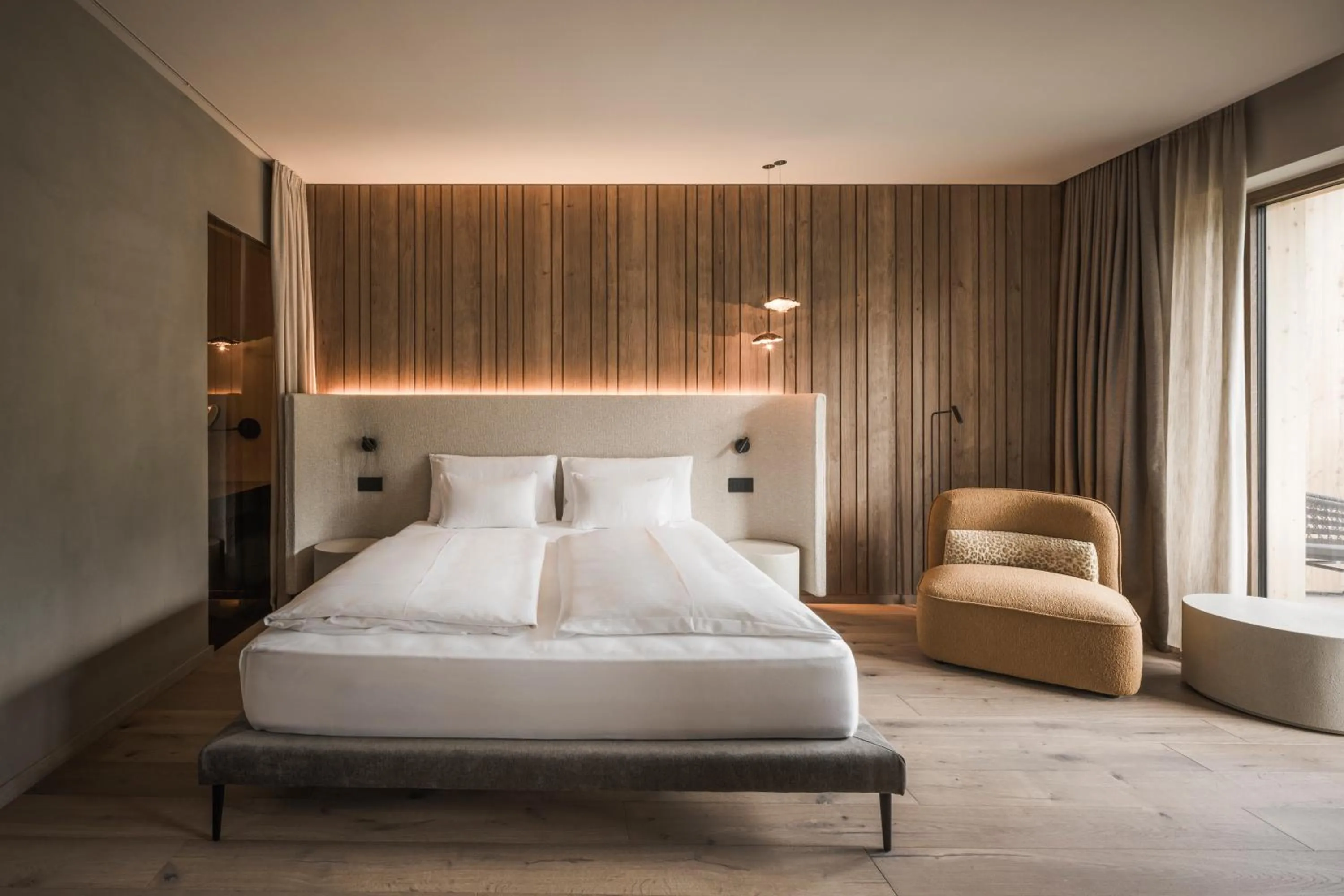 Bed in Excelsior Dolomites Life Resort