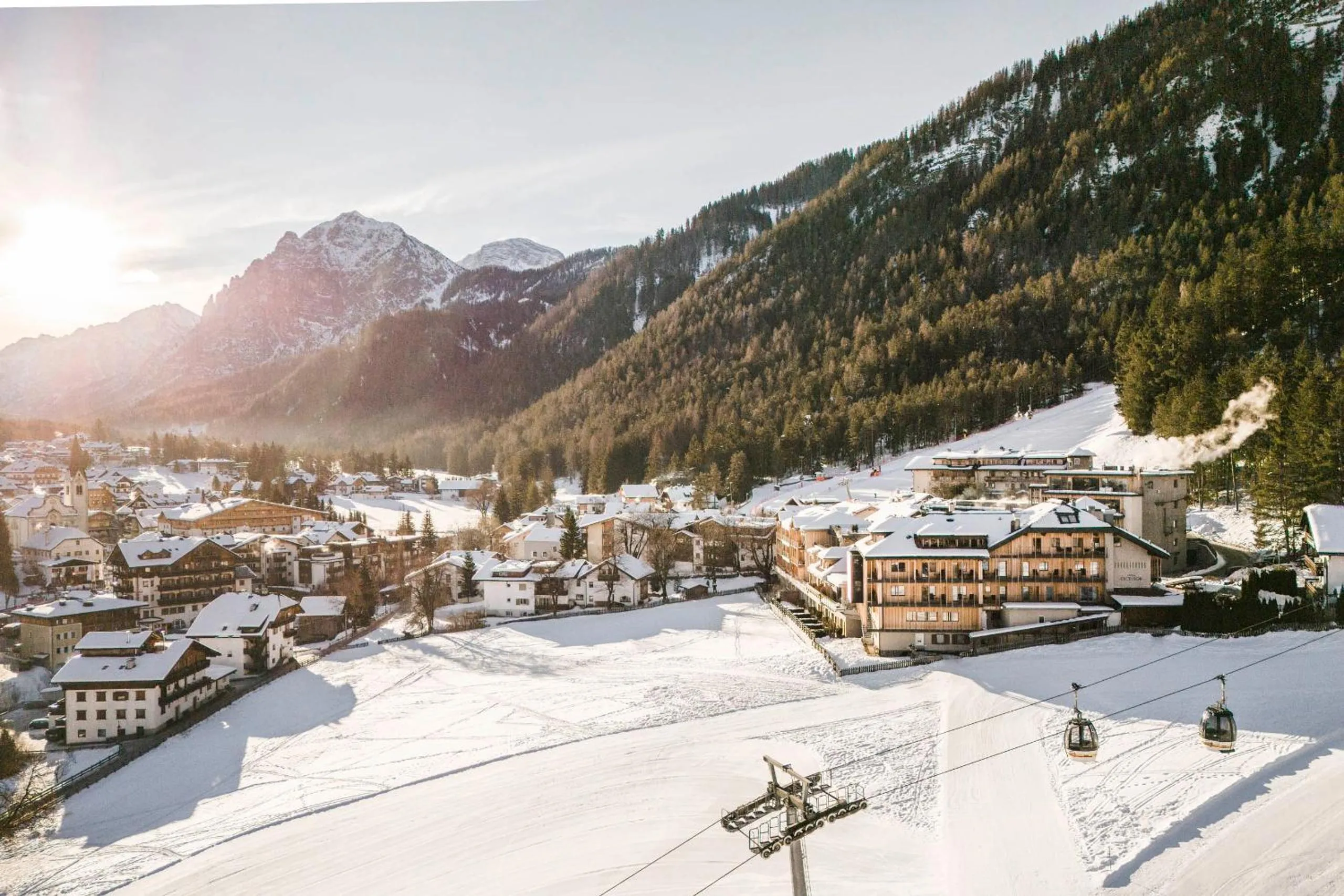 Mountain view in Excelsior Dolomites Life Resort