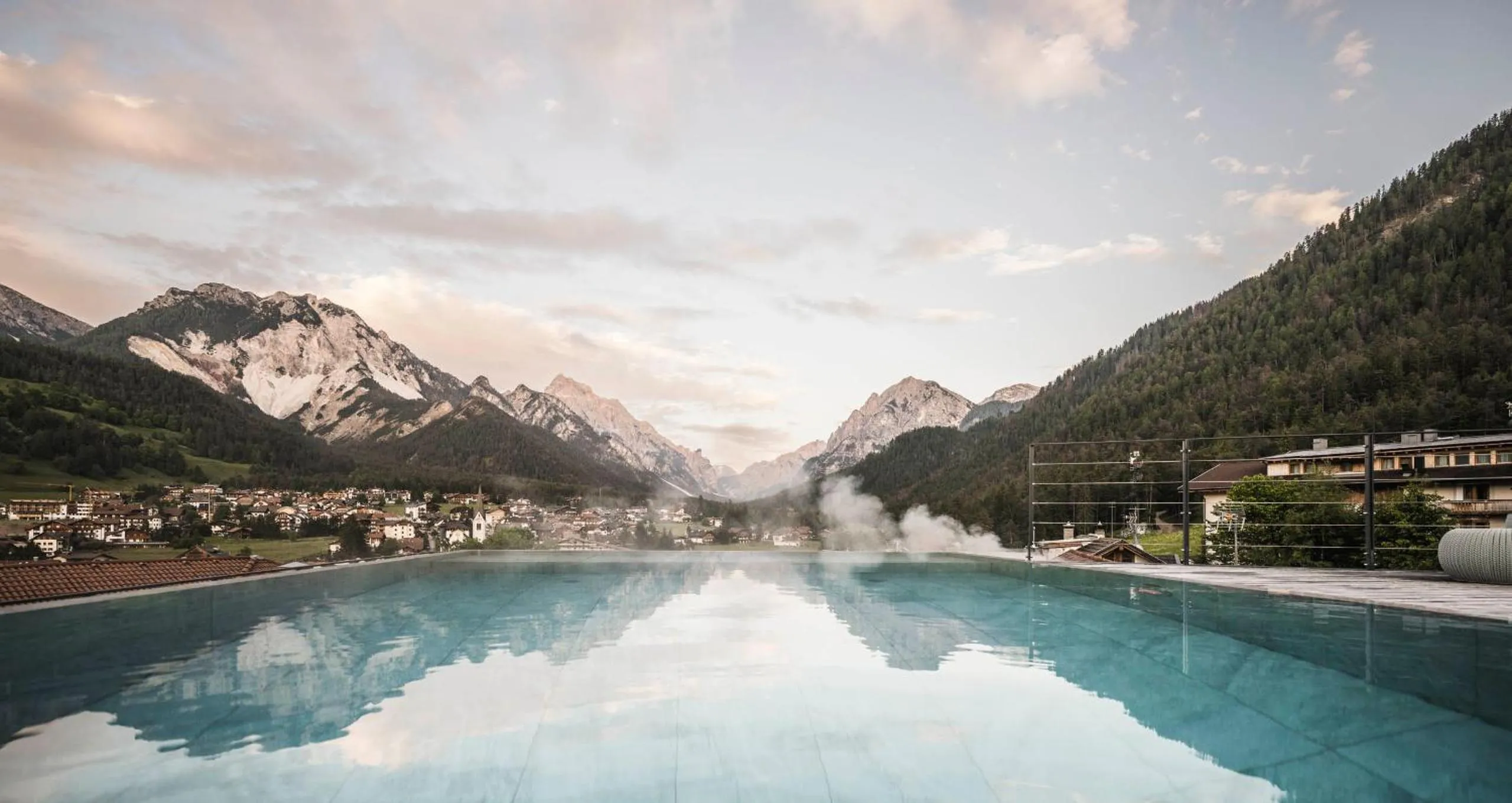 Swimming pool in Excelsior Dolomites Life Resort