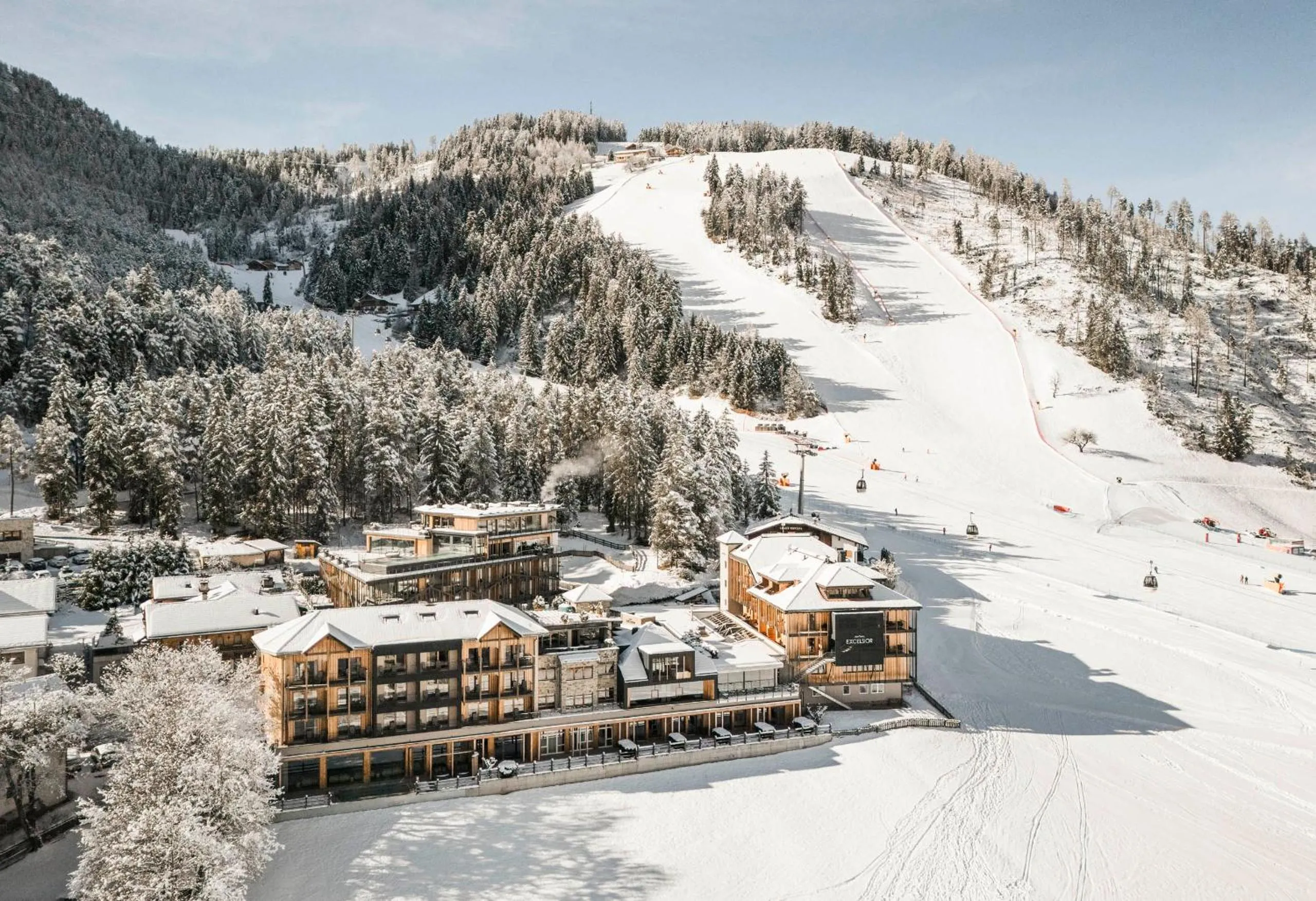 Property building in Excelsior Dolomites Life Resort