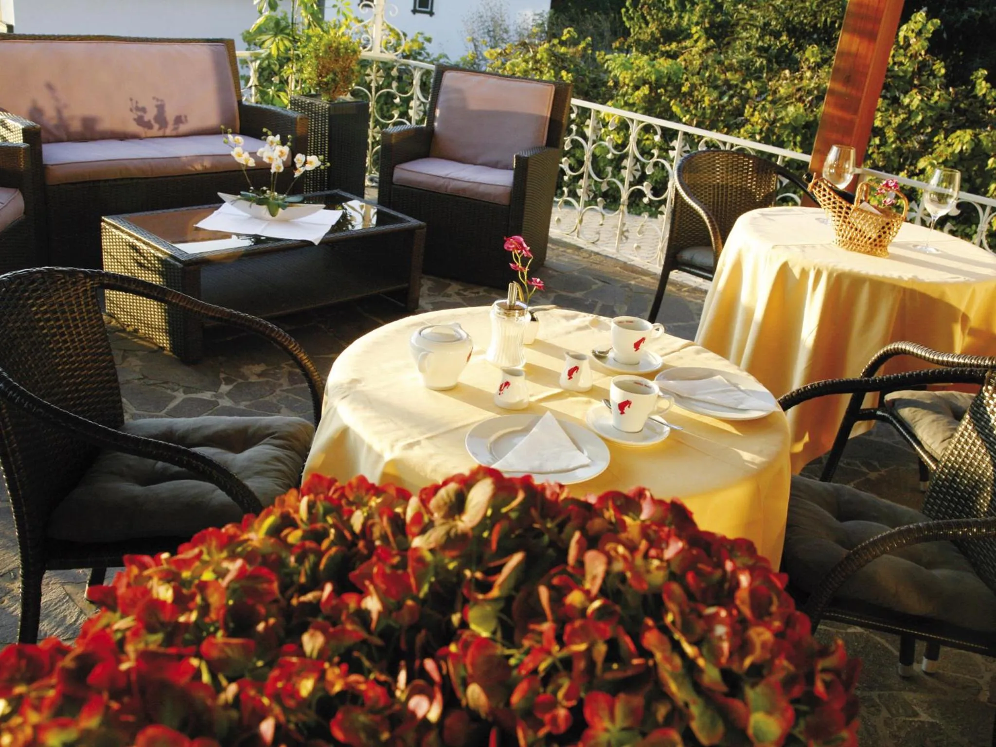 Balcony/Terrace in Hotel Diana