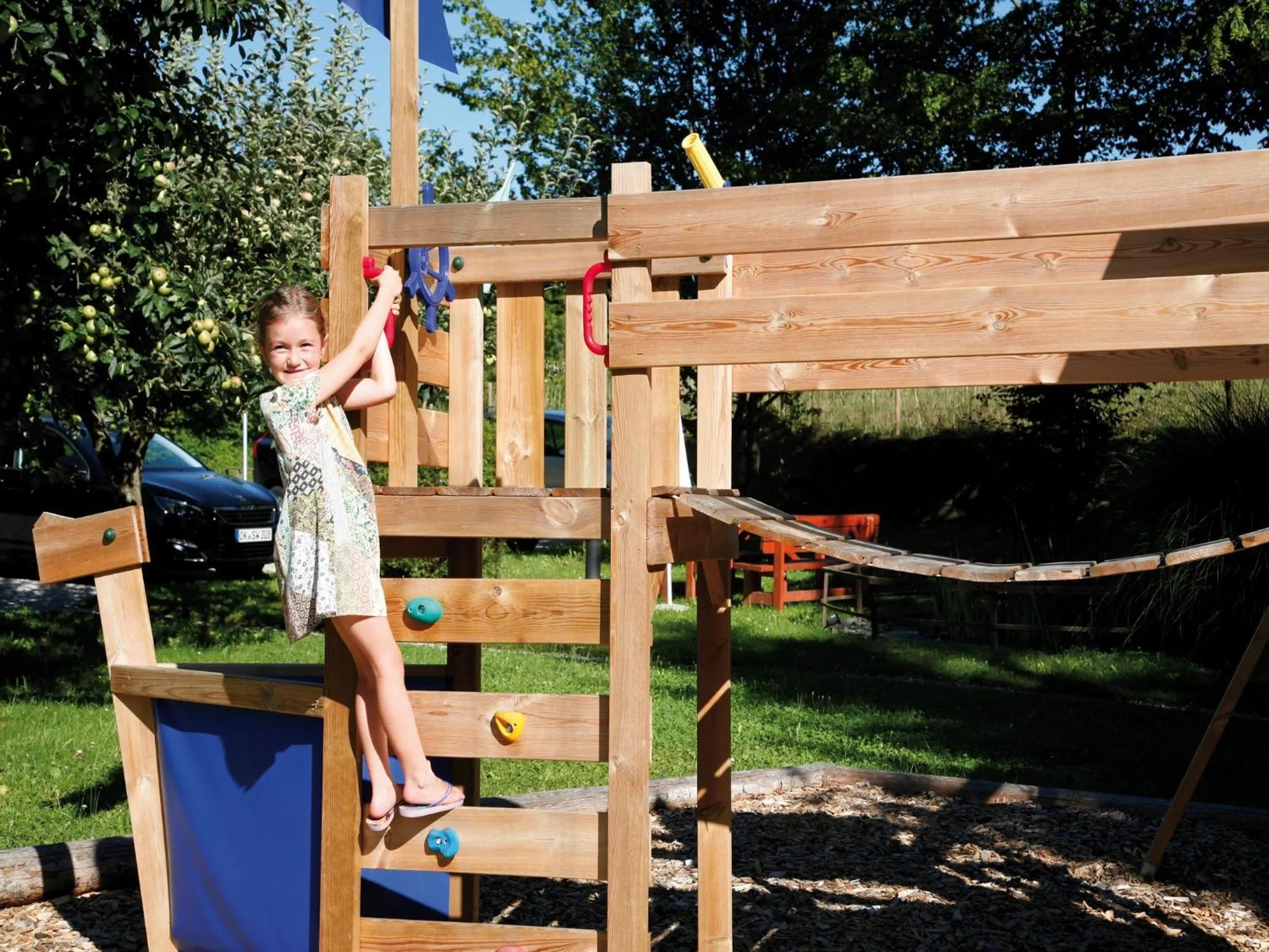 Children play ground in Hotel Diana
