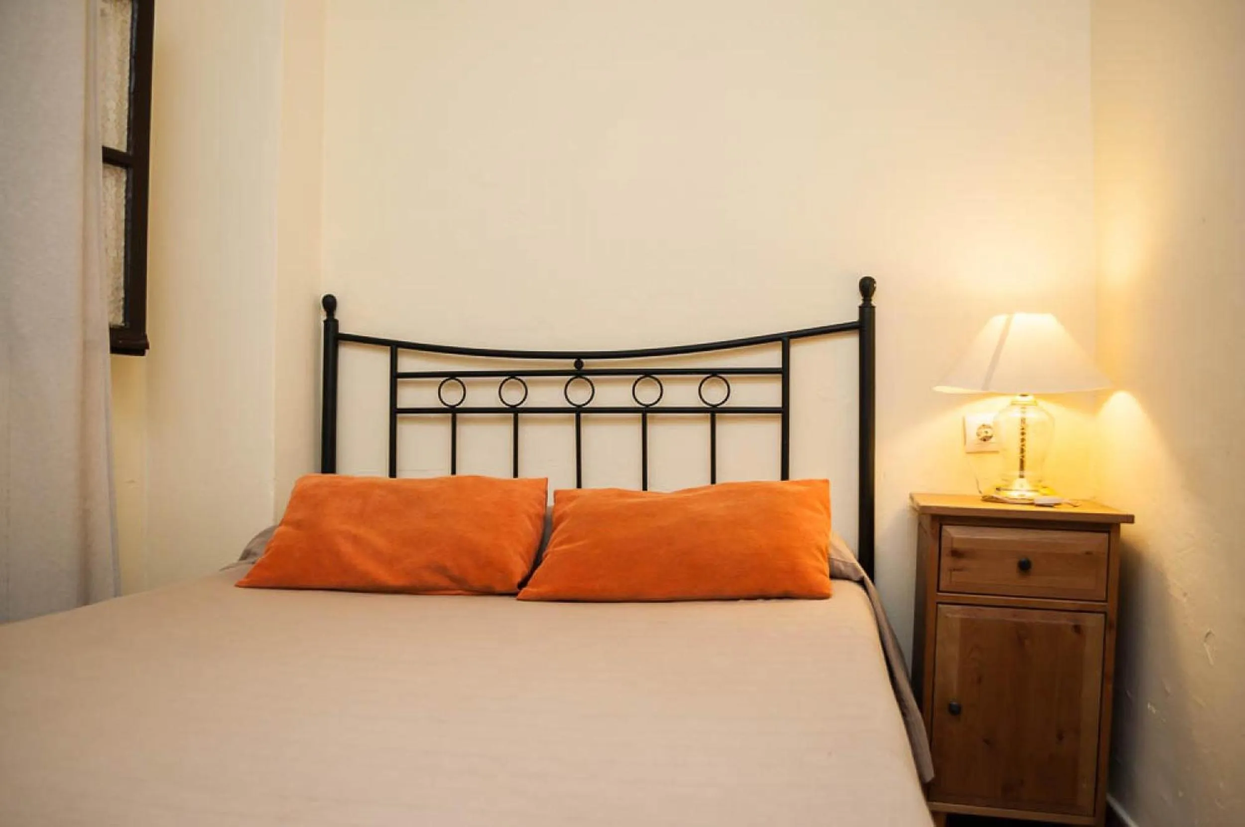 Bed in Pensión La Montoreña