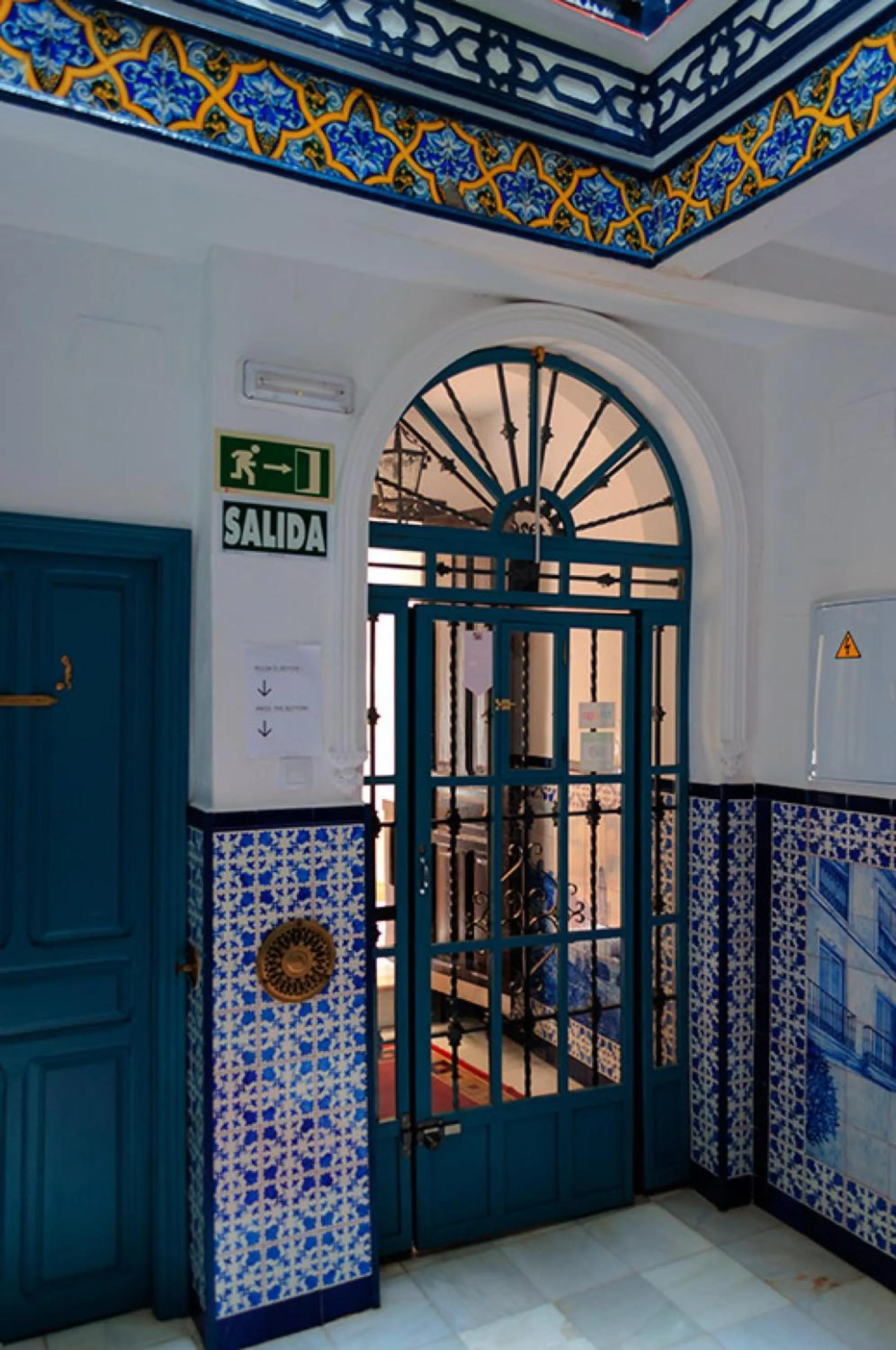 Lobby or reception in Pensión La Montoreña