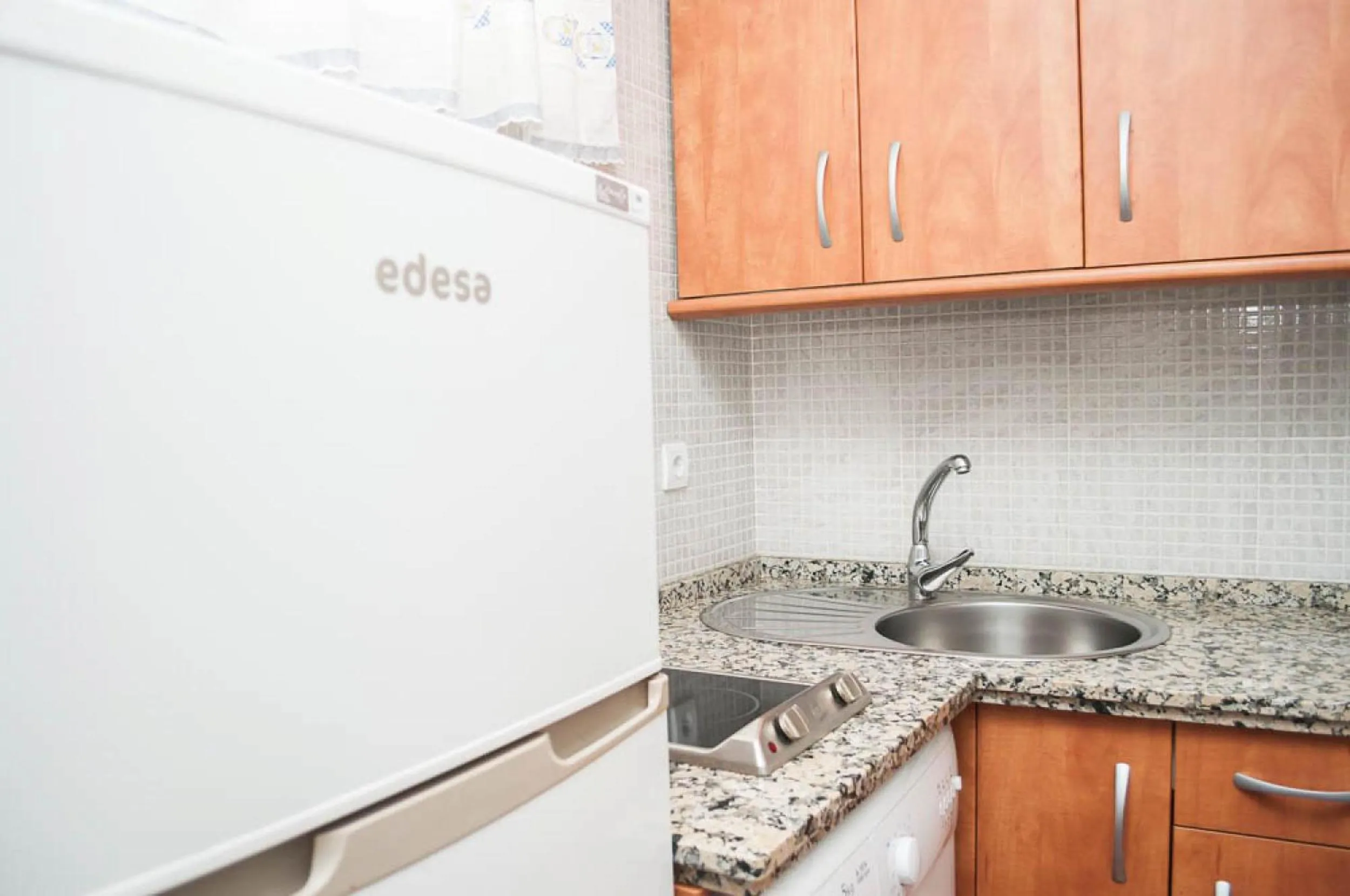 Kitchen or kitchenette in Pensión La Montoreña