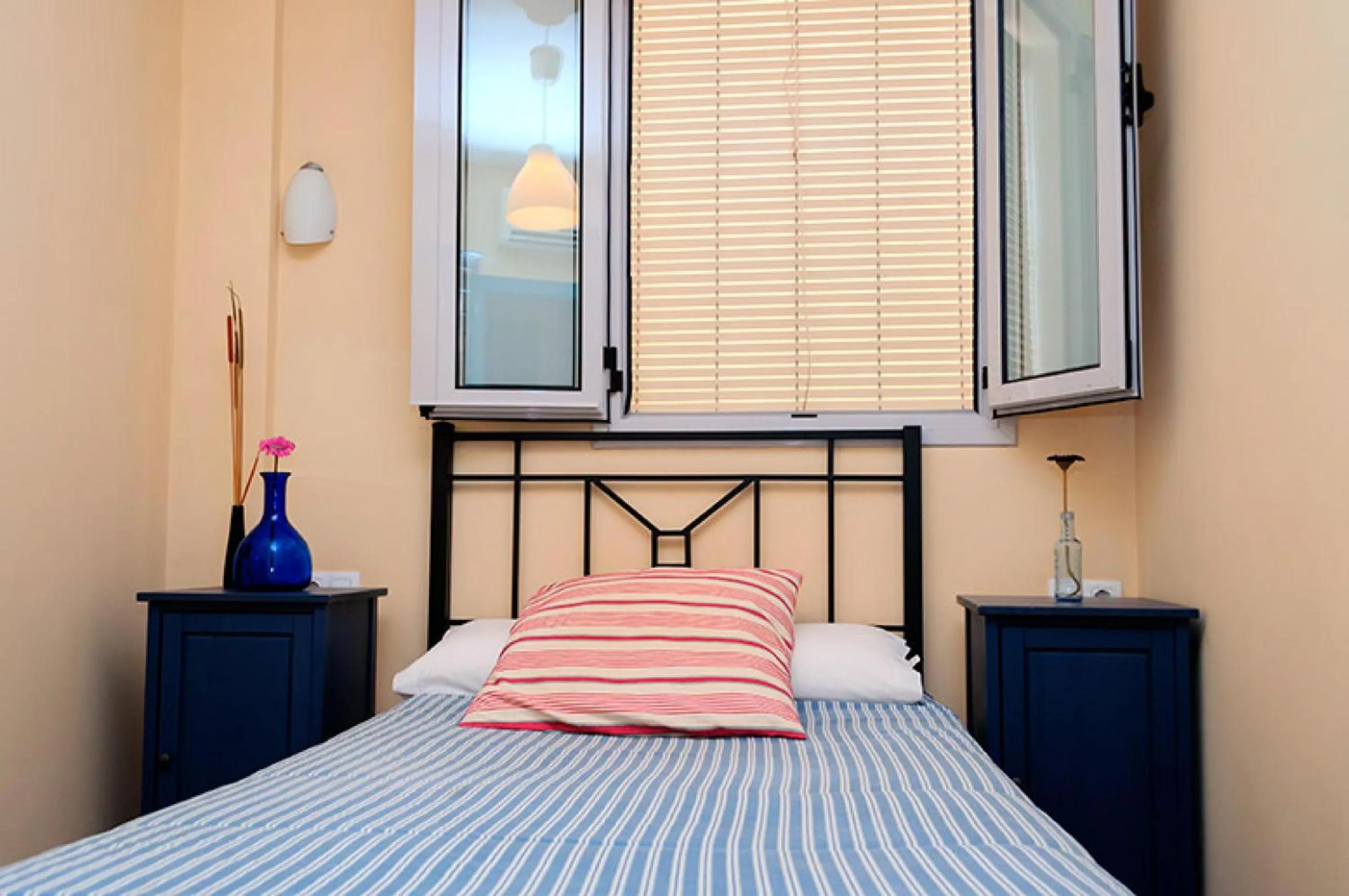 Bed in Pensión La Montoreña