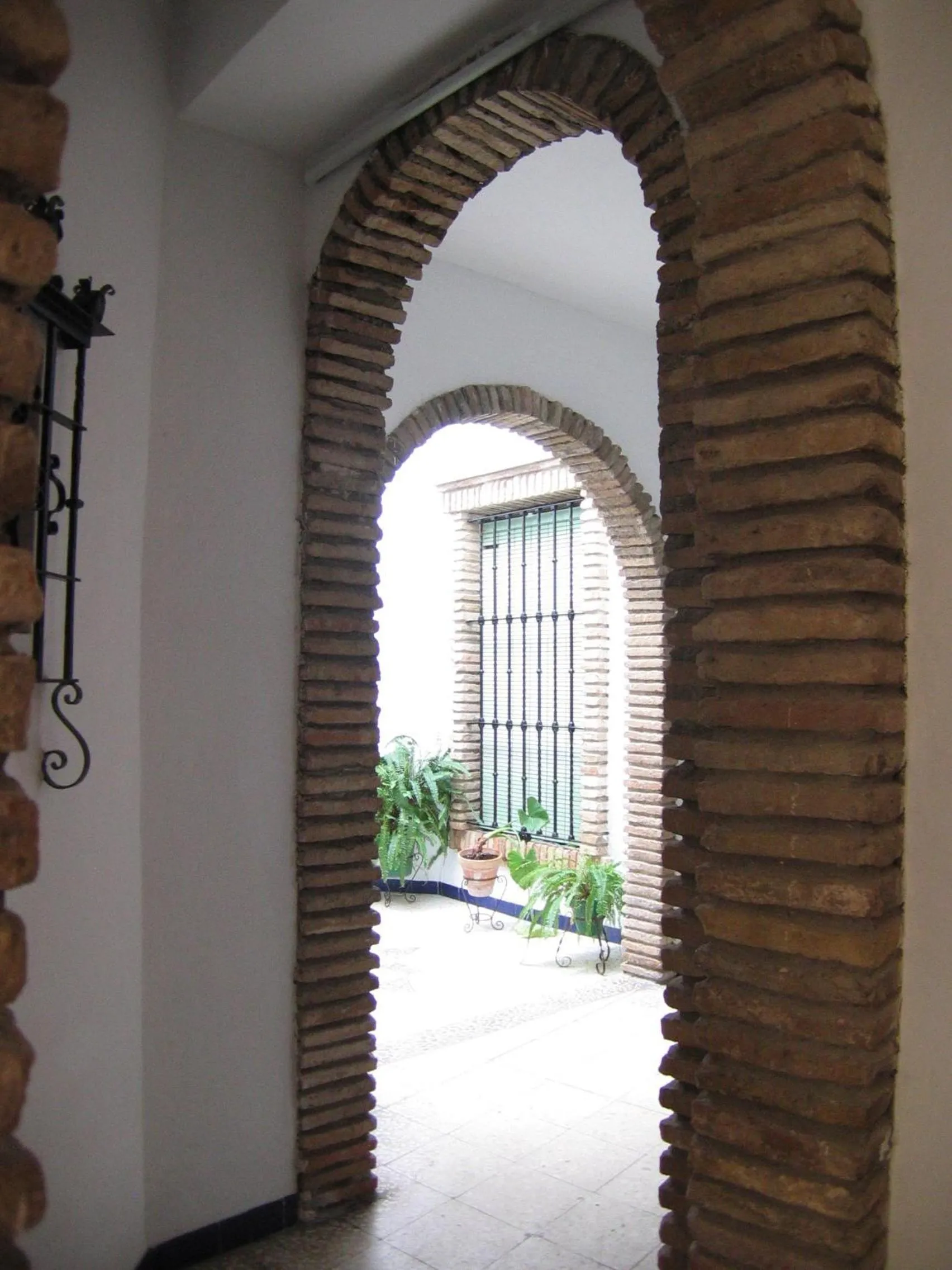 Decorative detail in Pensión La Montoreña