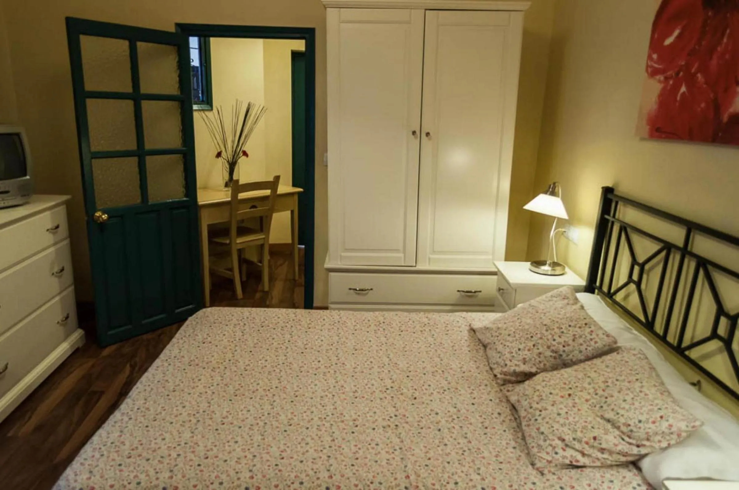 Bed in Pensión La Montoreña