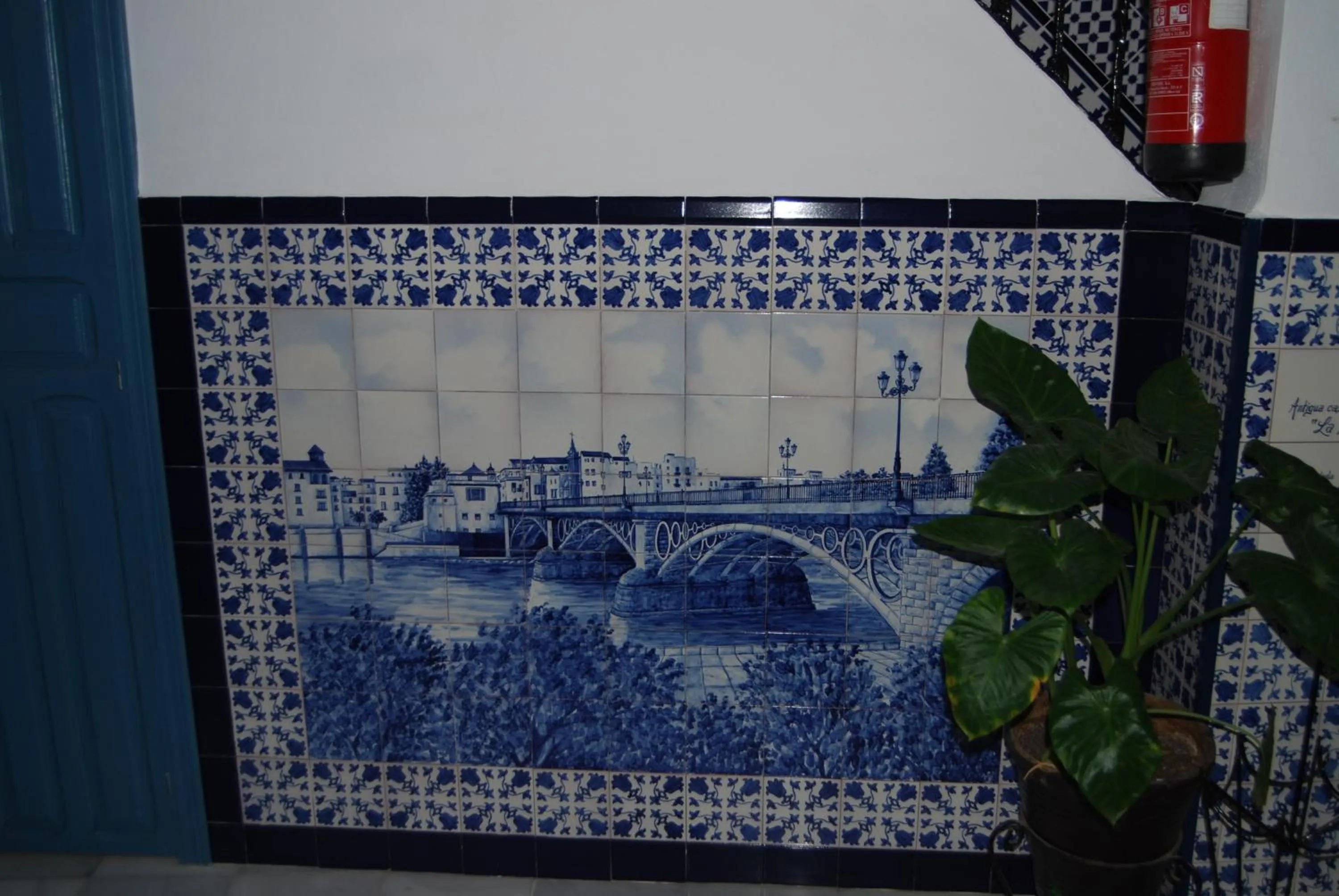 Lobby or reception in Pensión La Montoreña