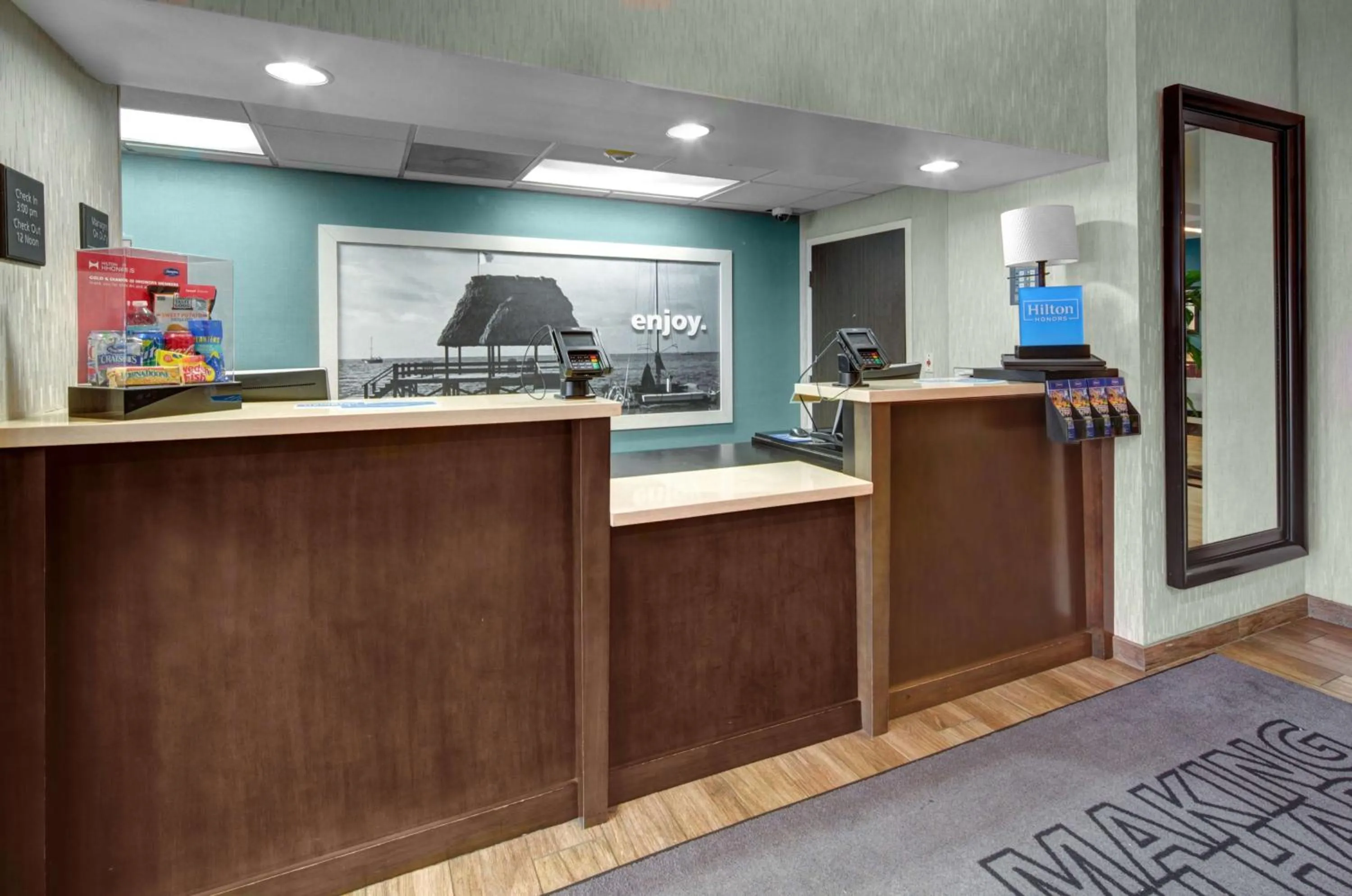 Lobby or reception in Hampton Inn Miami-Coconut Grove/Coral Gables