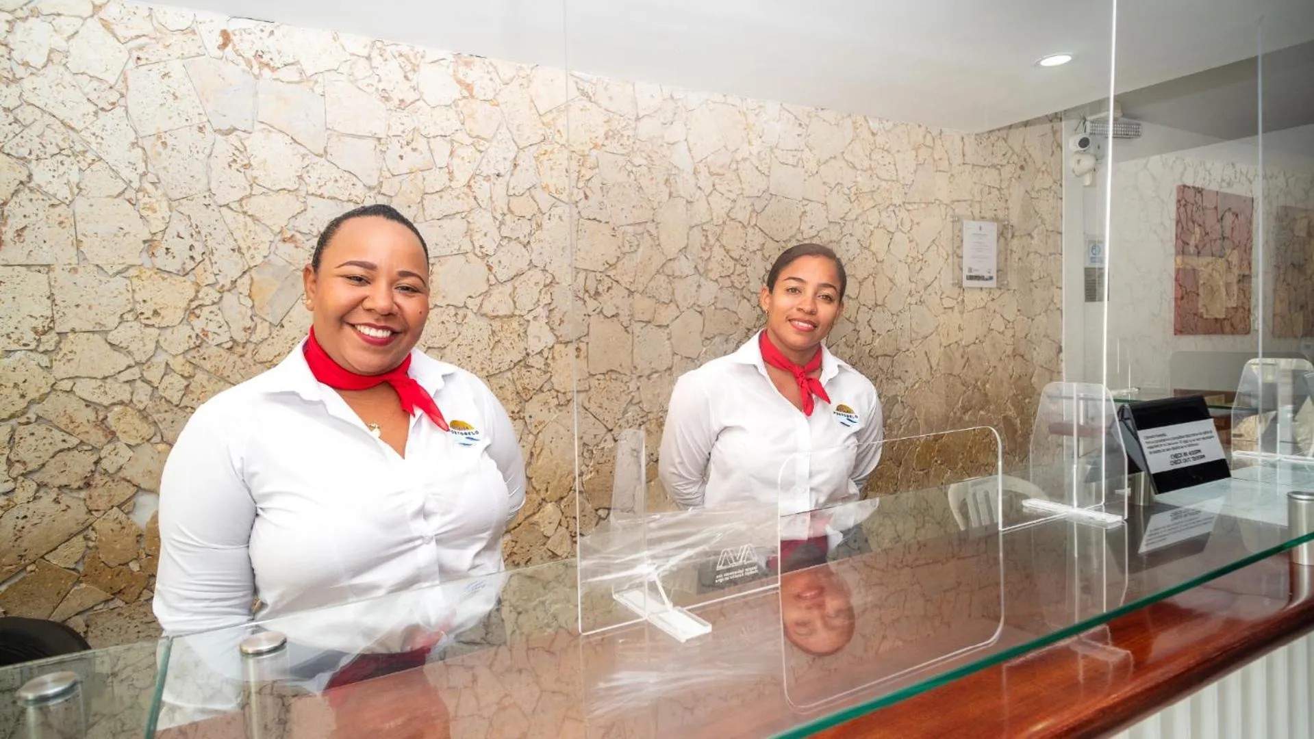 Lobby or reception in Hotel Portobelo Convention Center