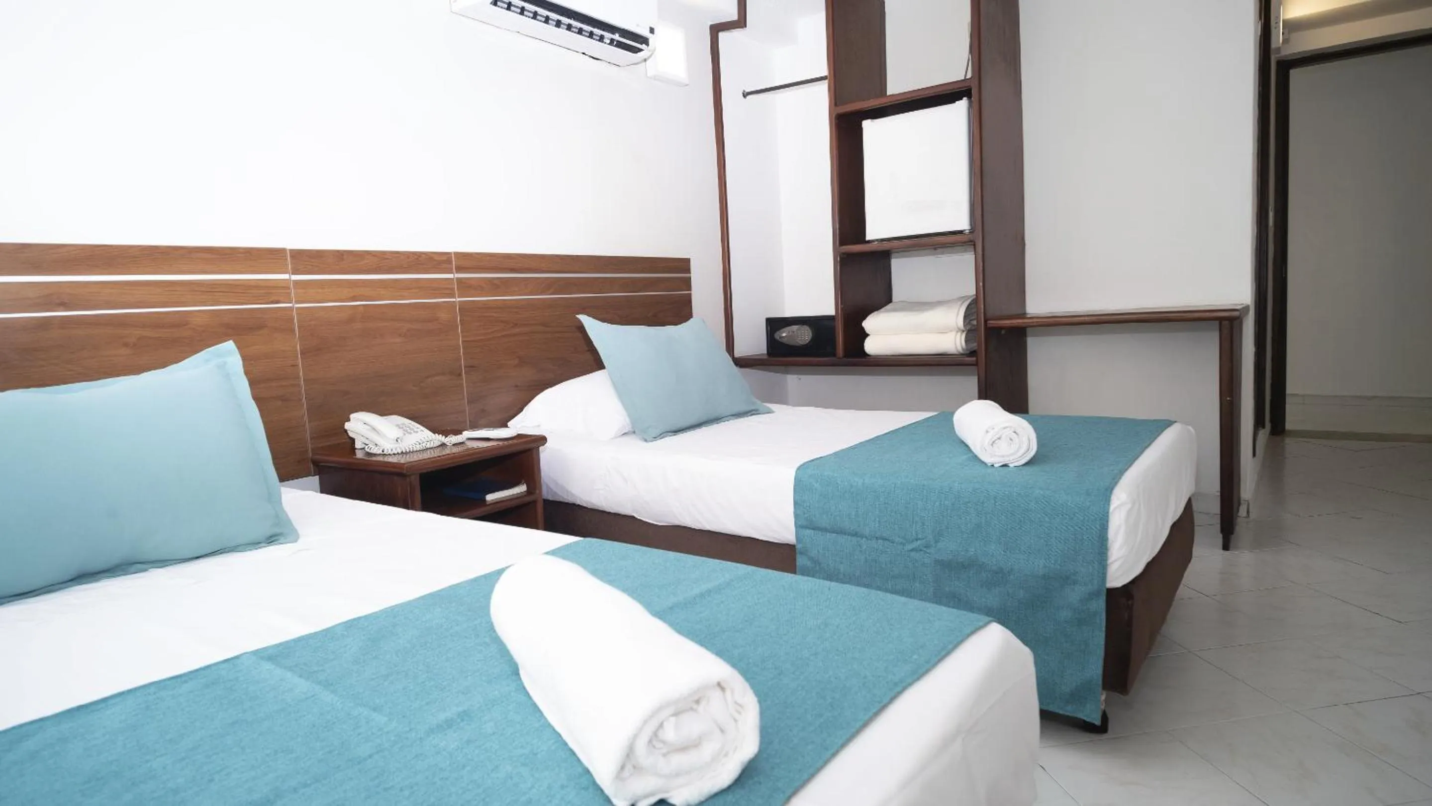 Bed in Hotel Portobelo Convention Center