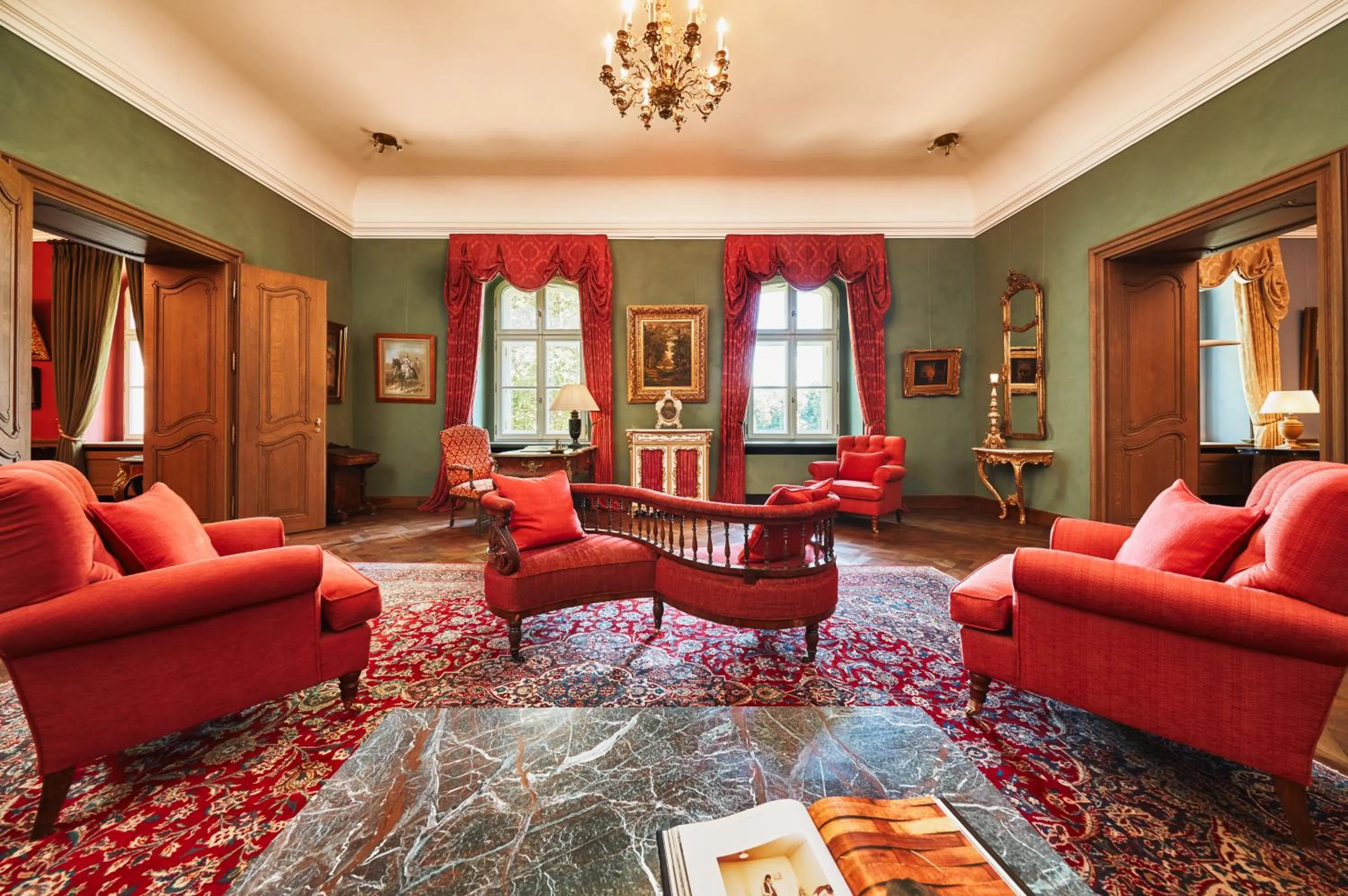 Lounge or bar in Hotel Château Bela