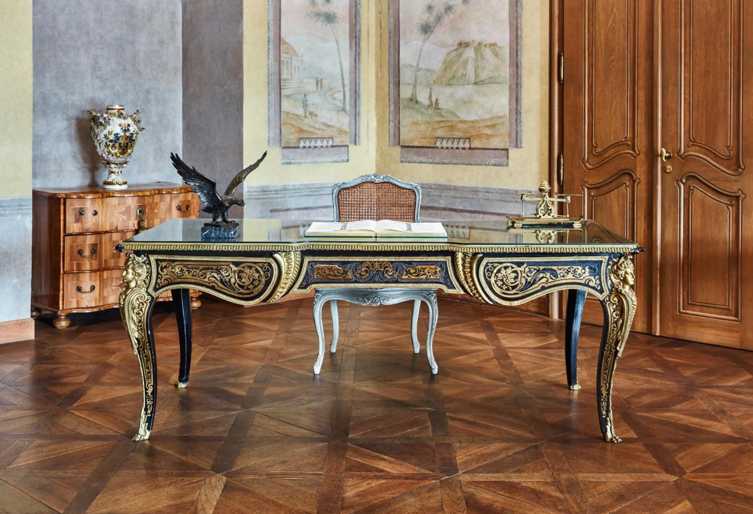 Lobby or reception in Hotel Château Bela