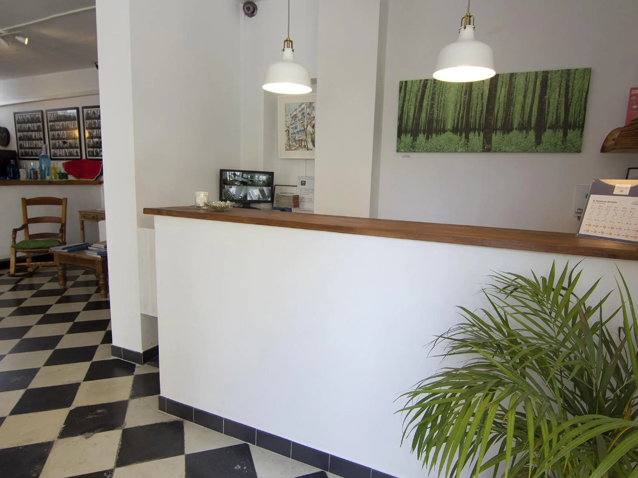 Lobby or reception in Hotel Finlandia