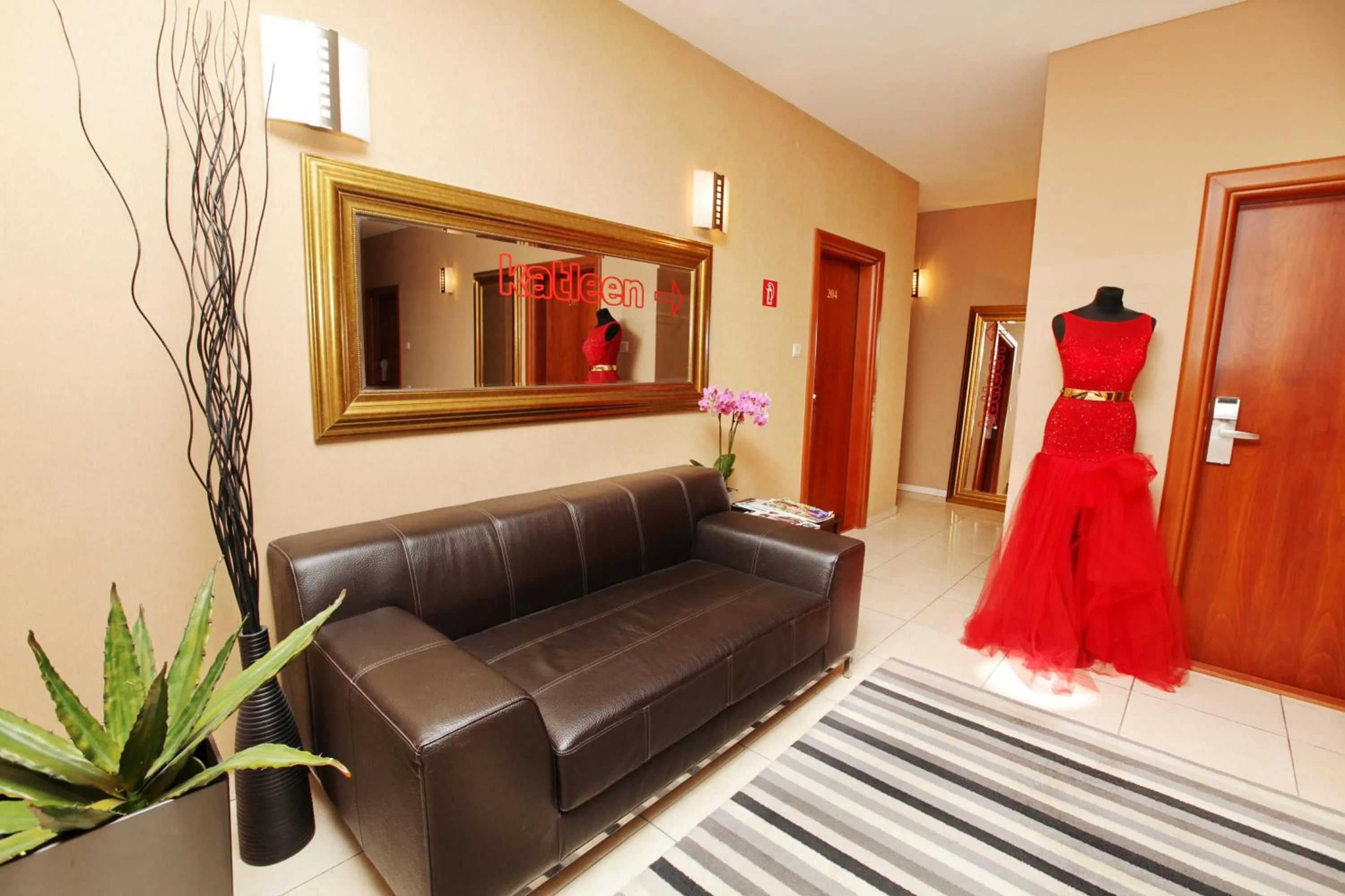 Patio in City Hotel Nitra with free parking