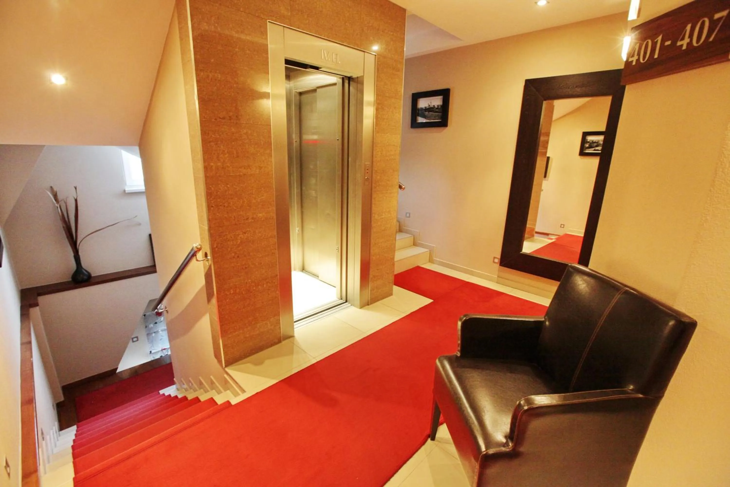 Lobby or reception in City Hotel Nitra with free parking