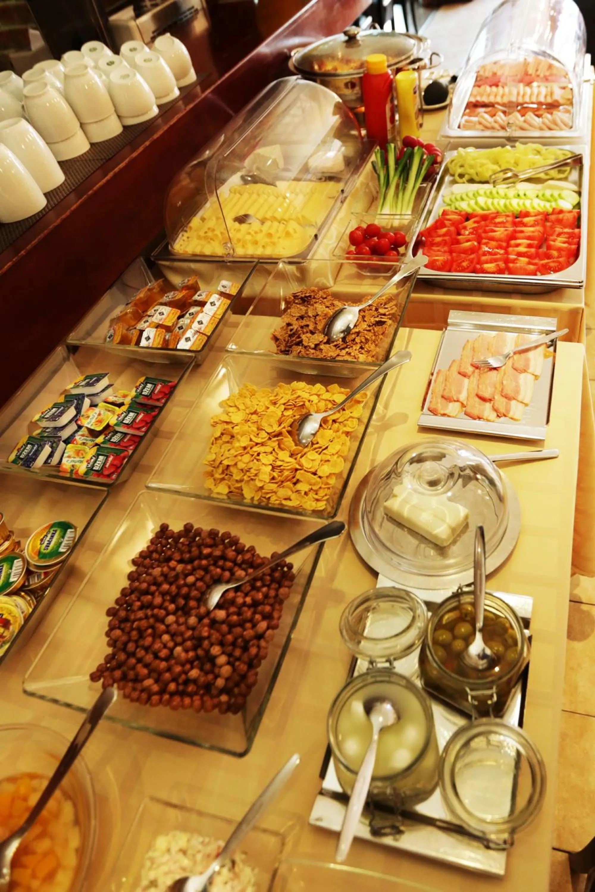 Buffet breakfast in City Hotel Nitra with free parking