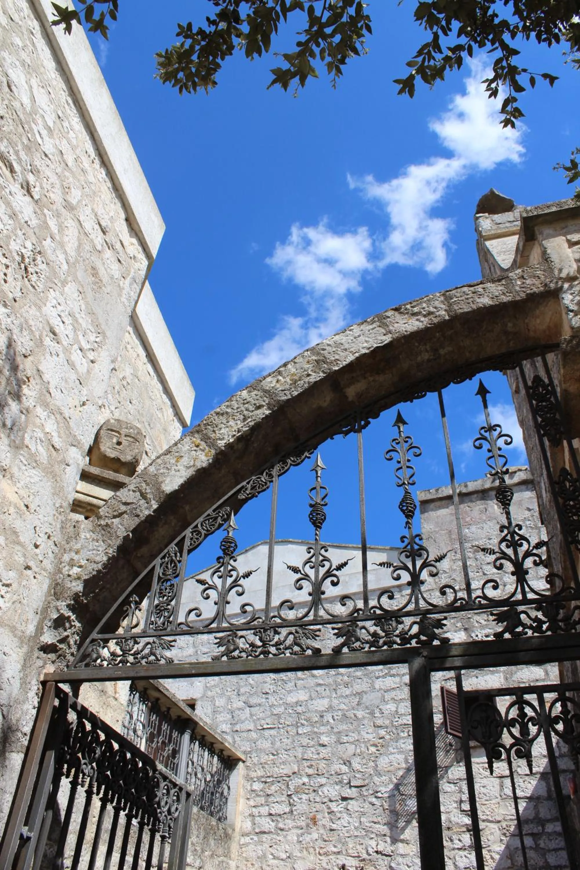 Decorative detail in Masseria Tolla
