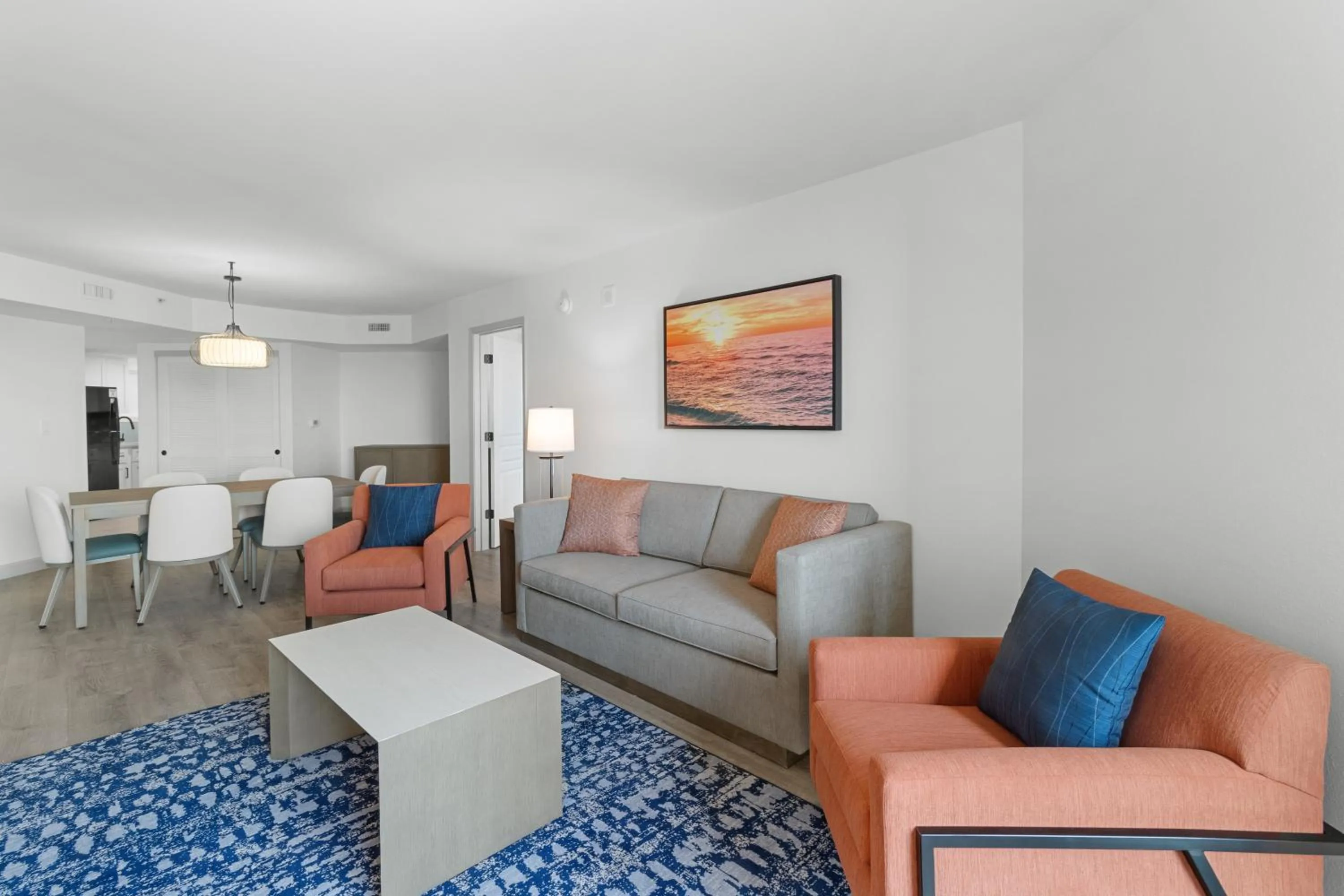 Living room in Ocean Reef Resort