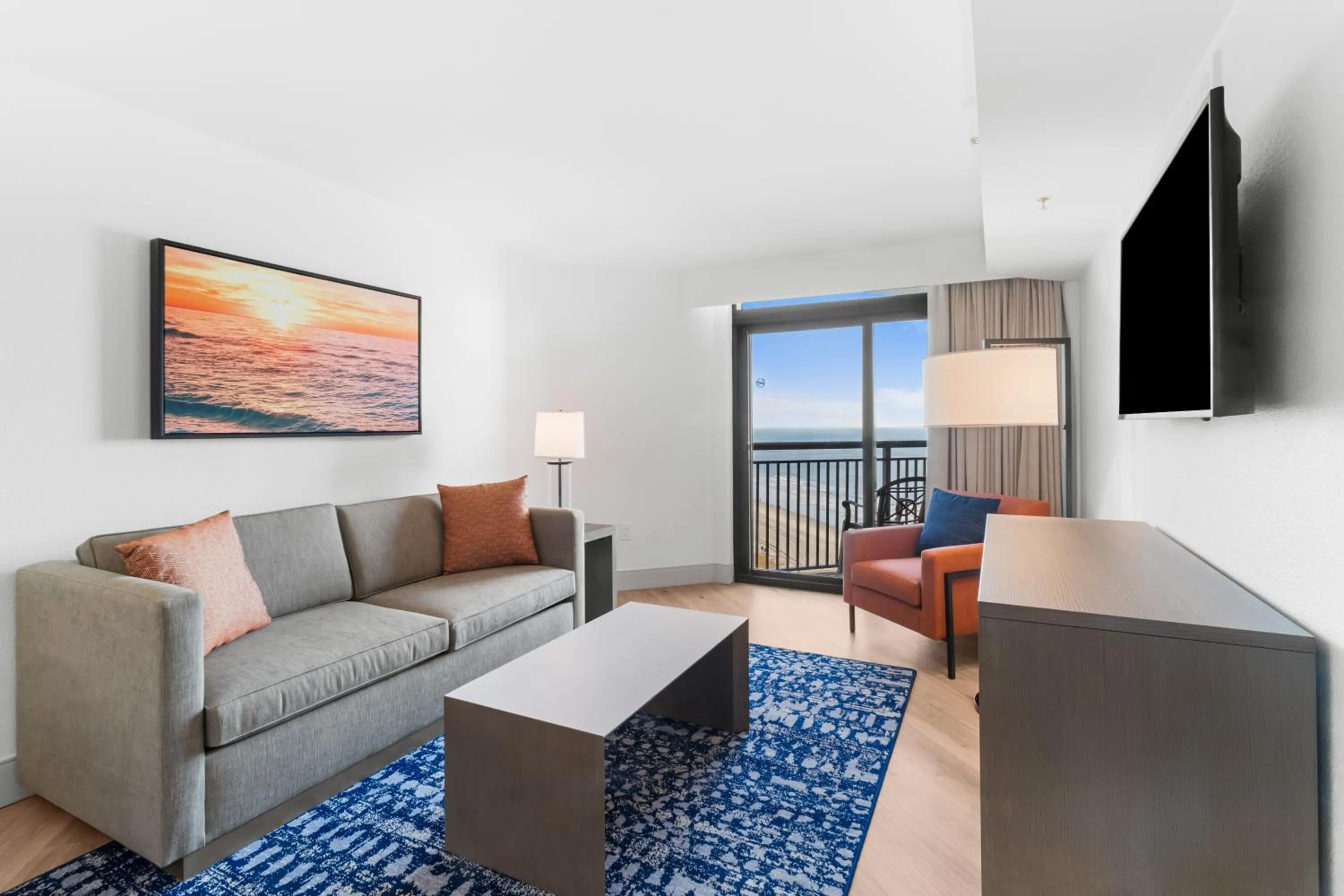 Living room in Ocean Reef Resort