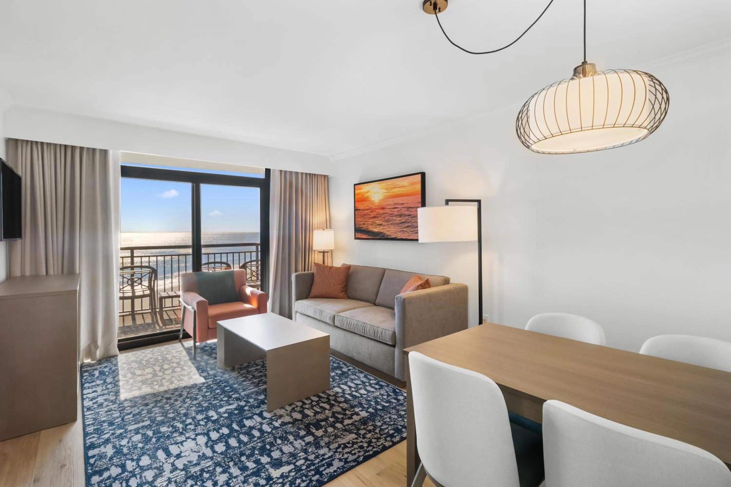 Living room in Ocean Reef Resort