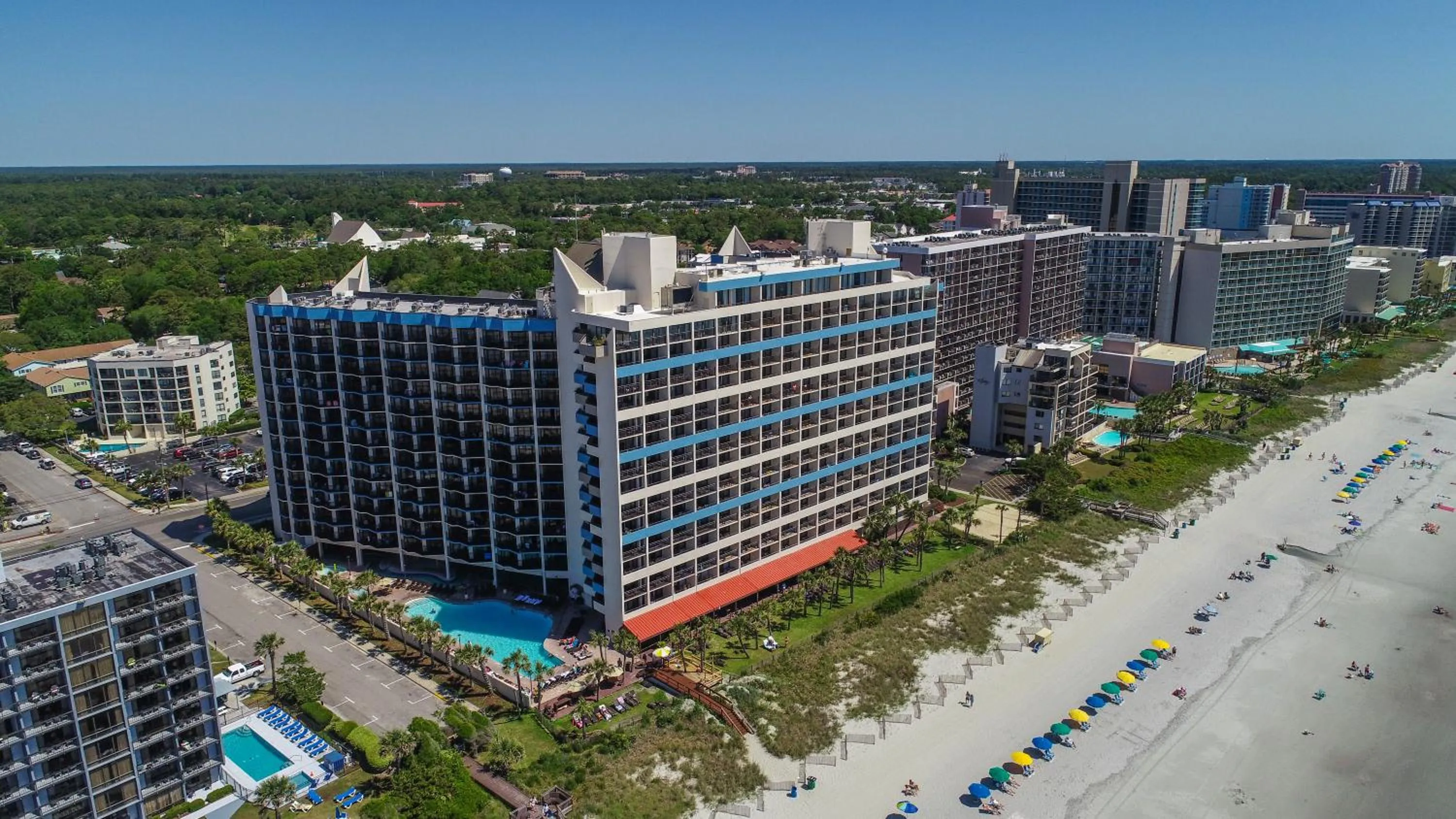 Bird's eye view in Ocean Reef Resort