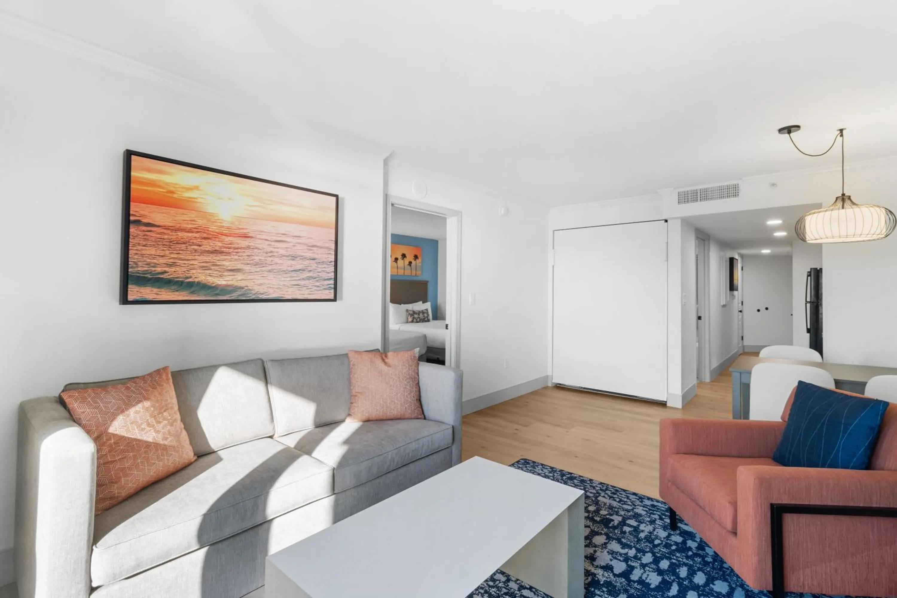 Living room in Ocean Reef Resort