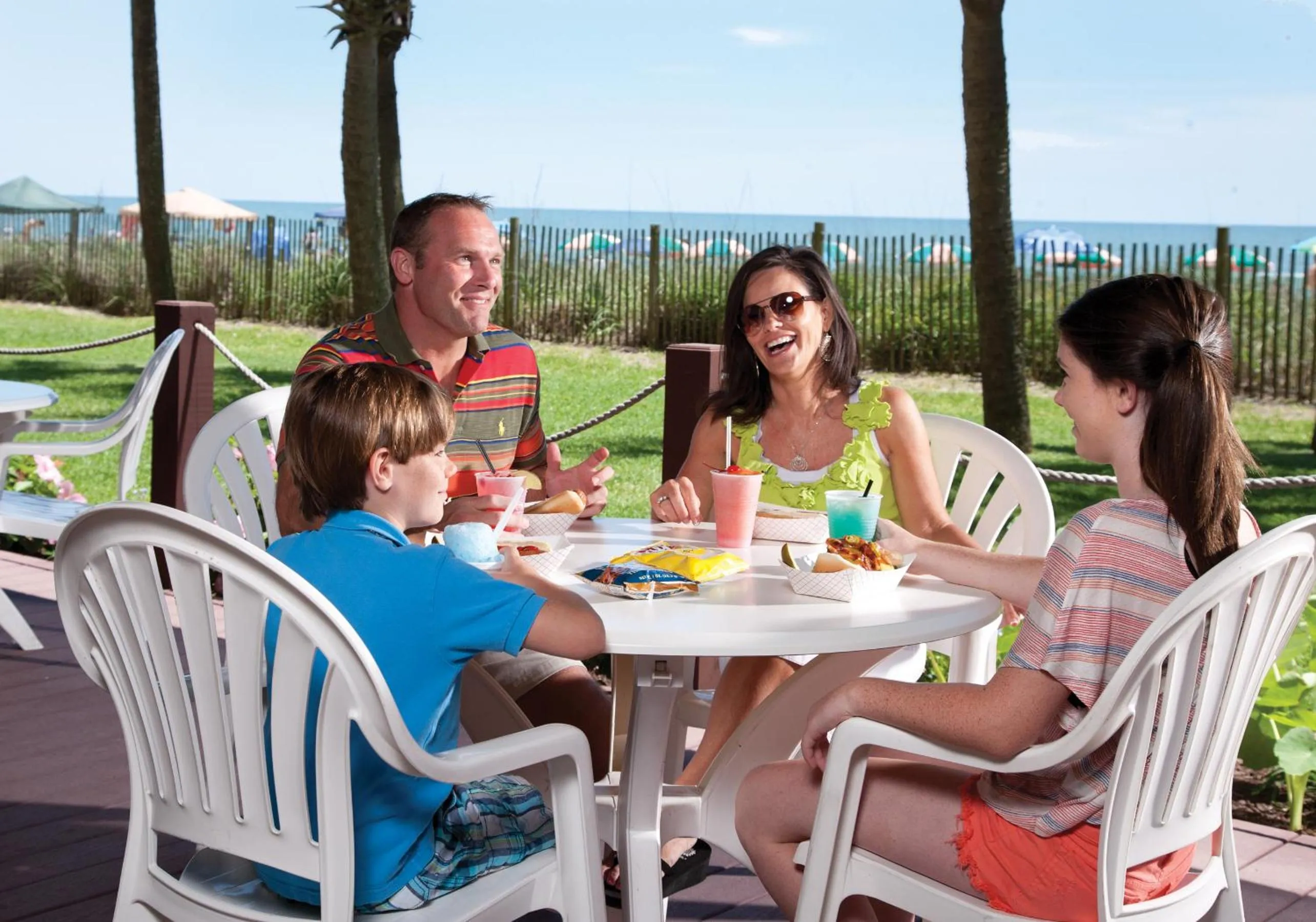 People in Ocean Reef Resort