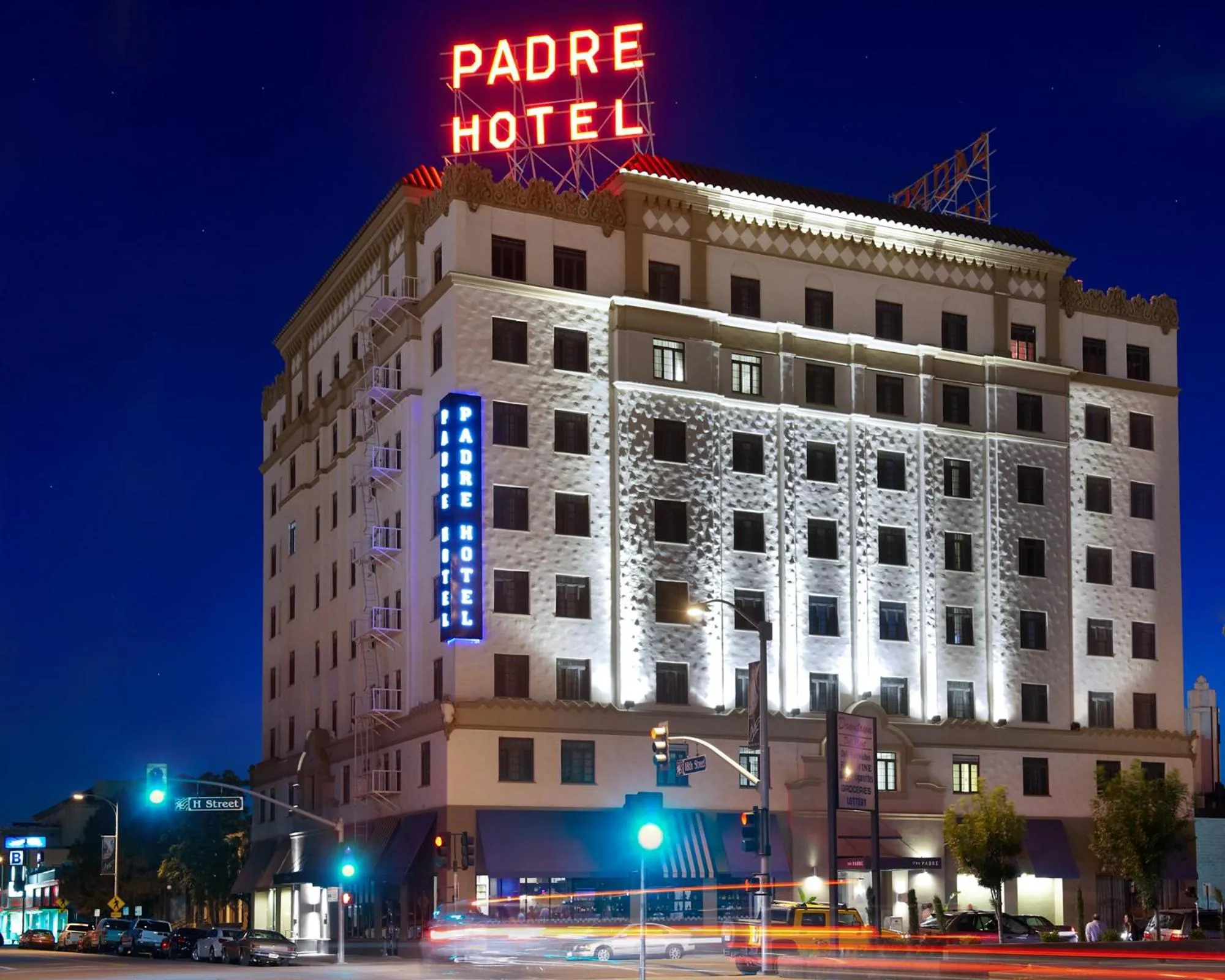Property building in Padre Hotel