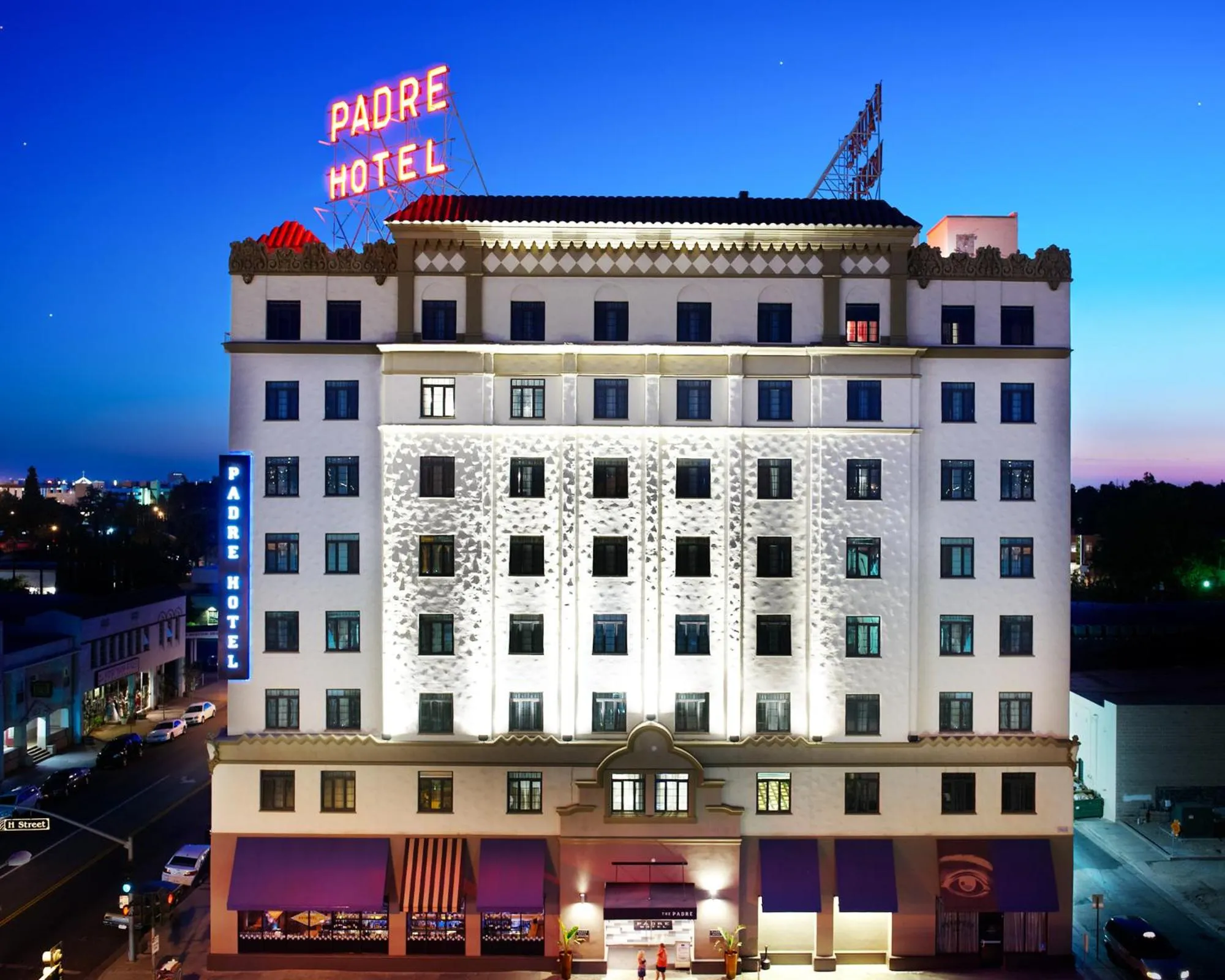 Property building in Padre Hotel
