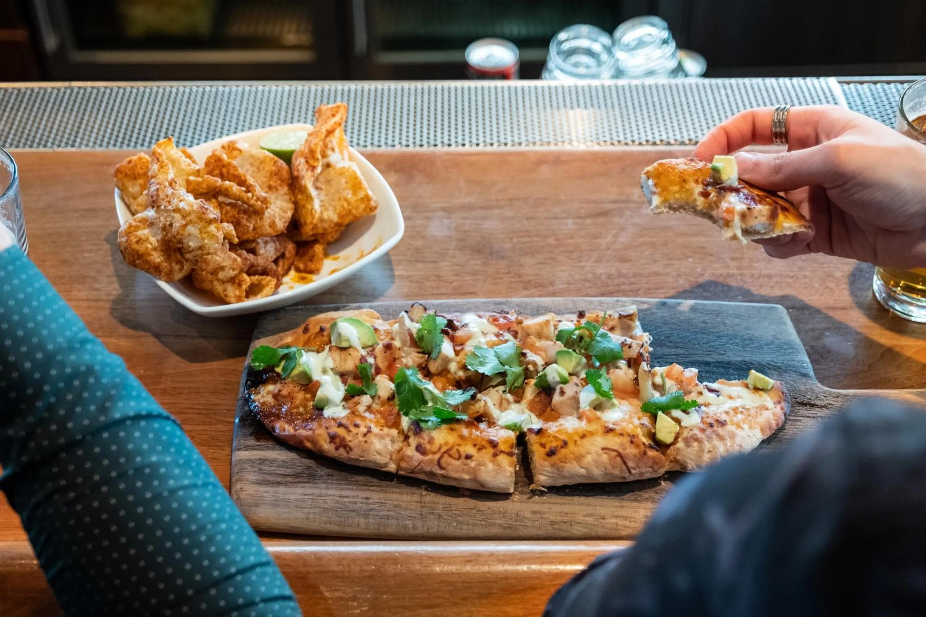 Food close-up in Padre Hotel