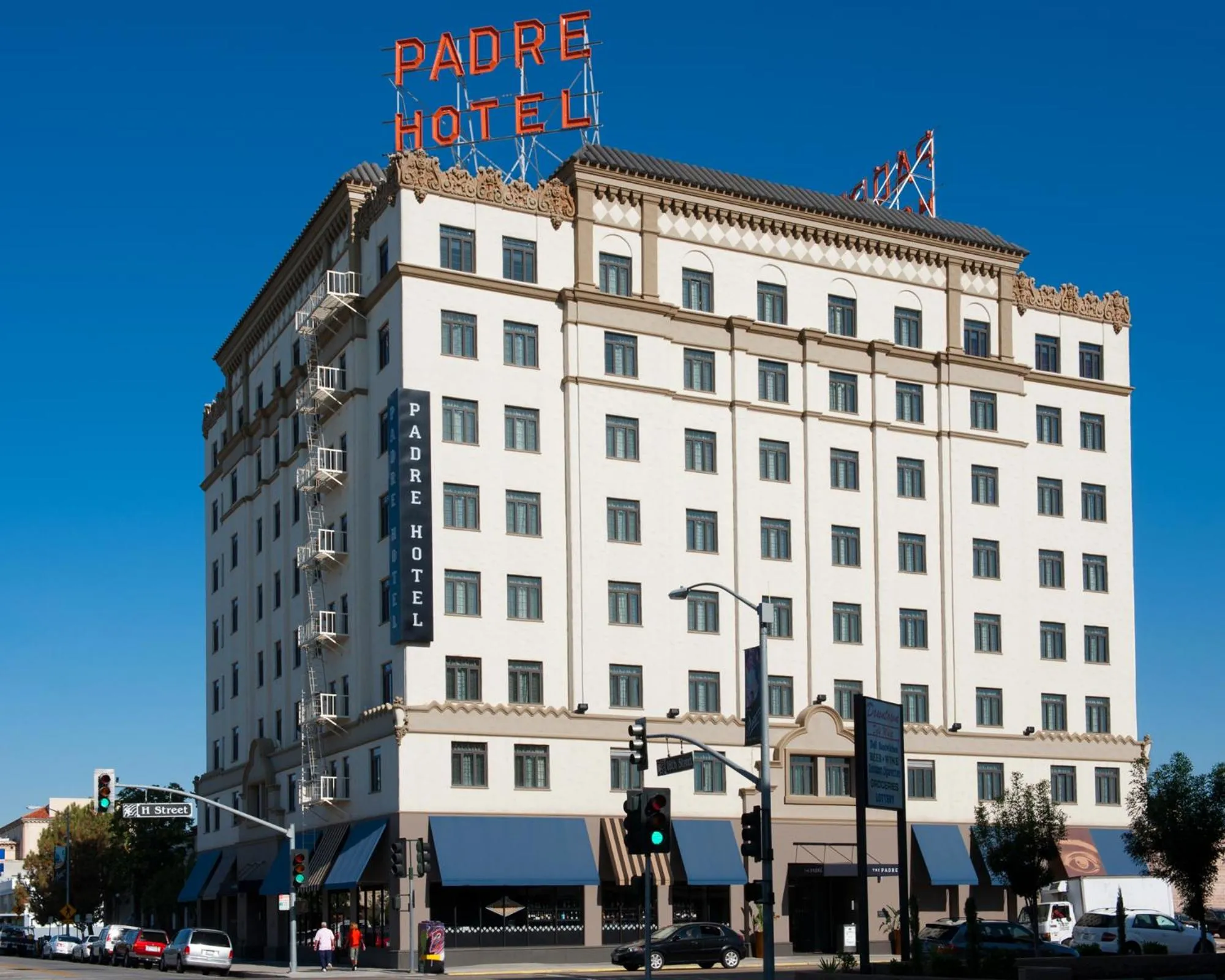 Property building in Padre Hotel