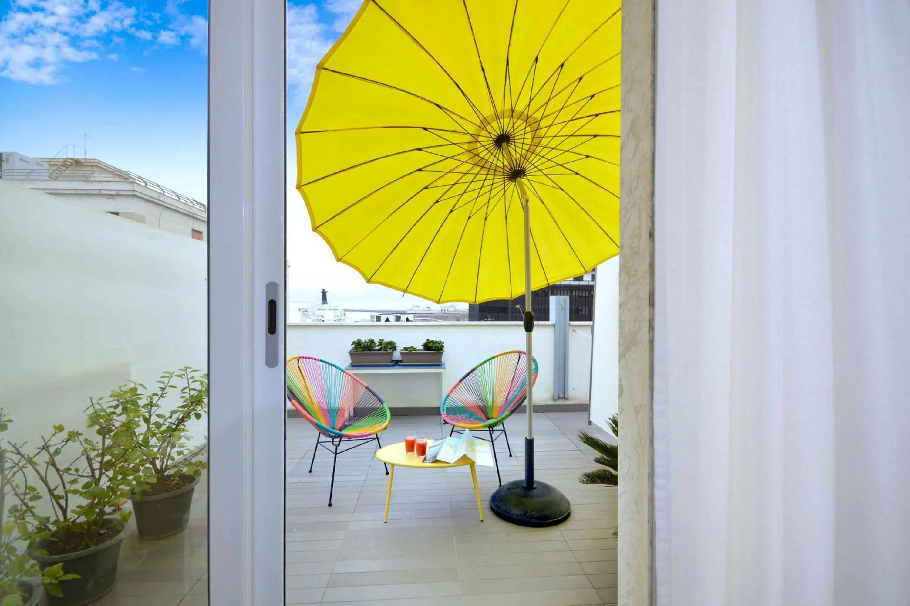 Balcony/Terrace in LA LOCANDA DELL'ARTE-DE GASPERI
