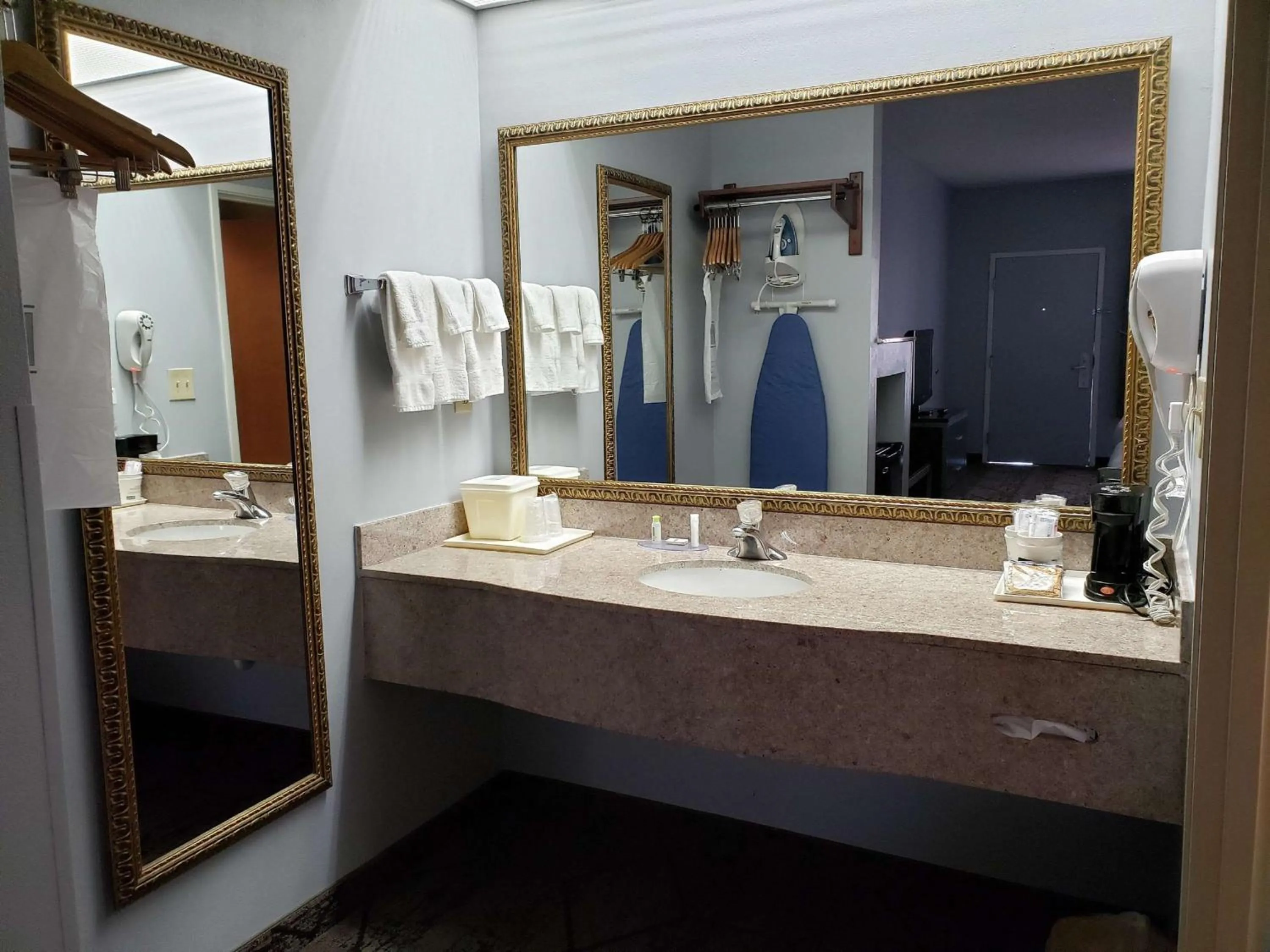 Bathroom in SureStay Plus Hotel by Best Western Warner Robins AFB