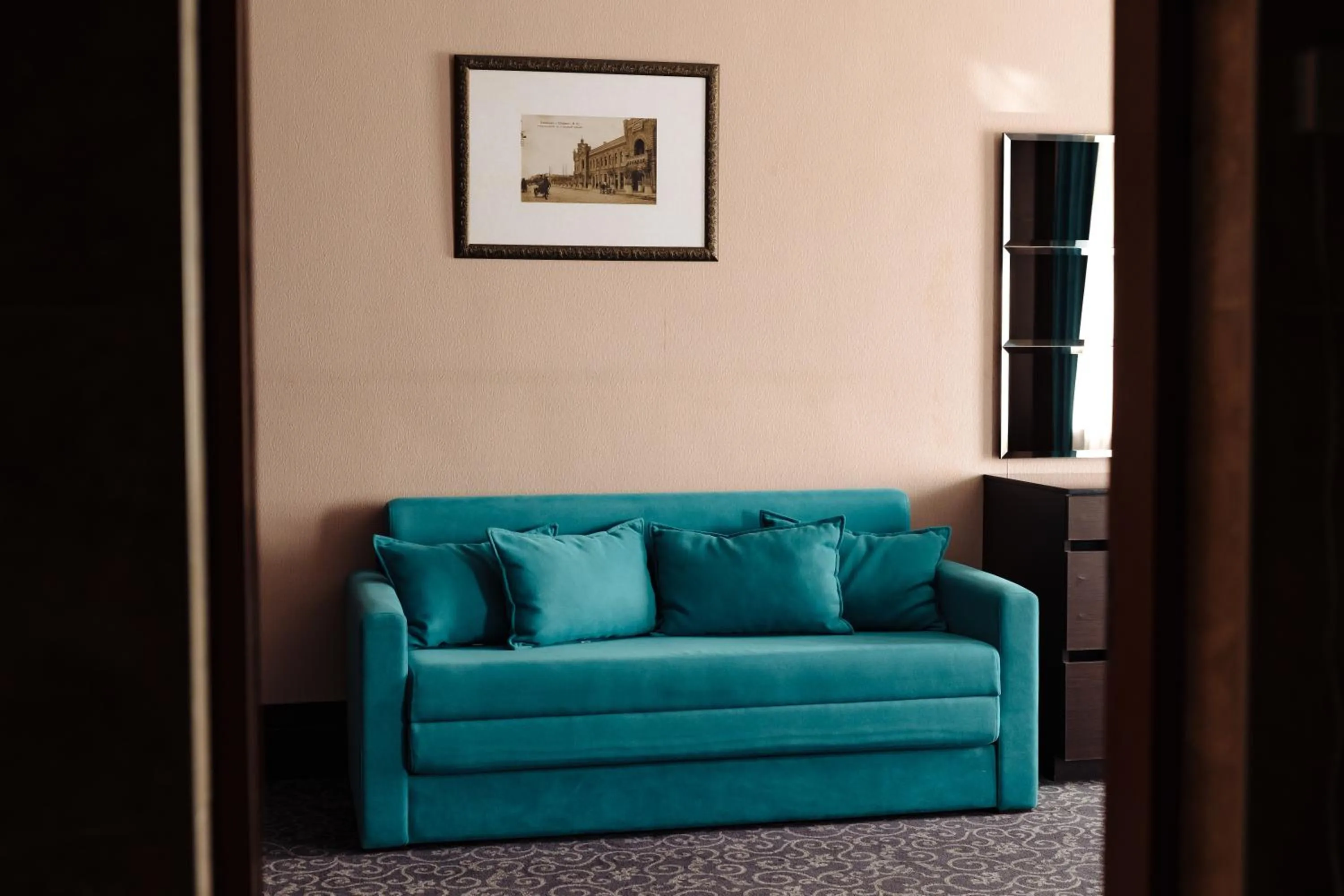 Living room in Maxim Pasha Hotel