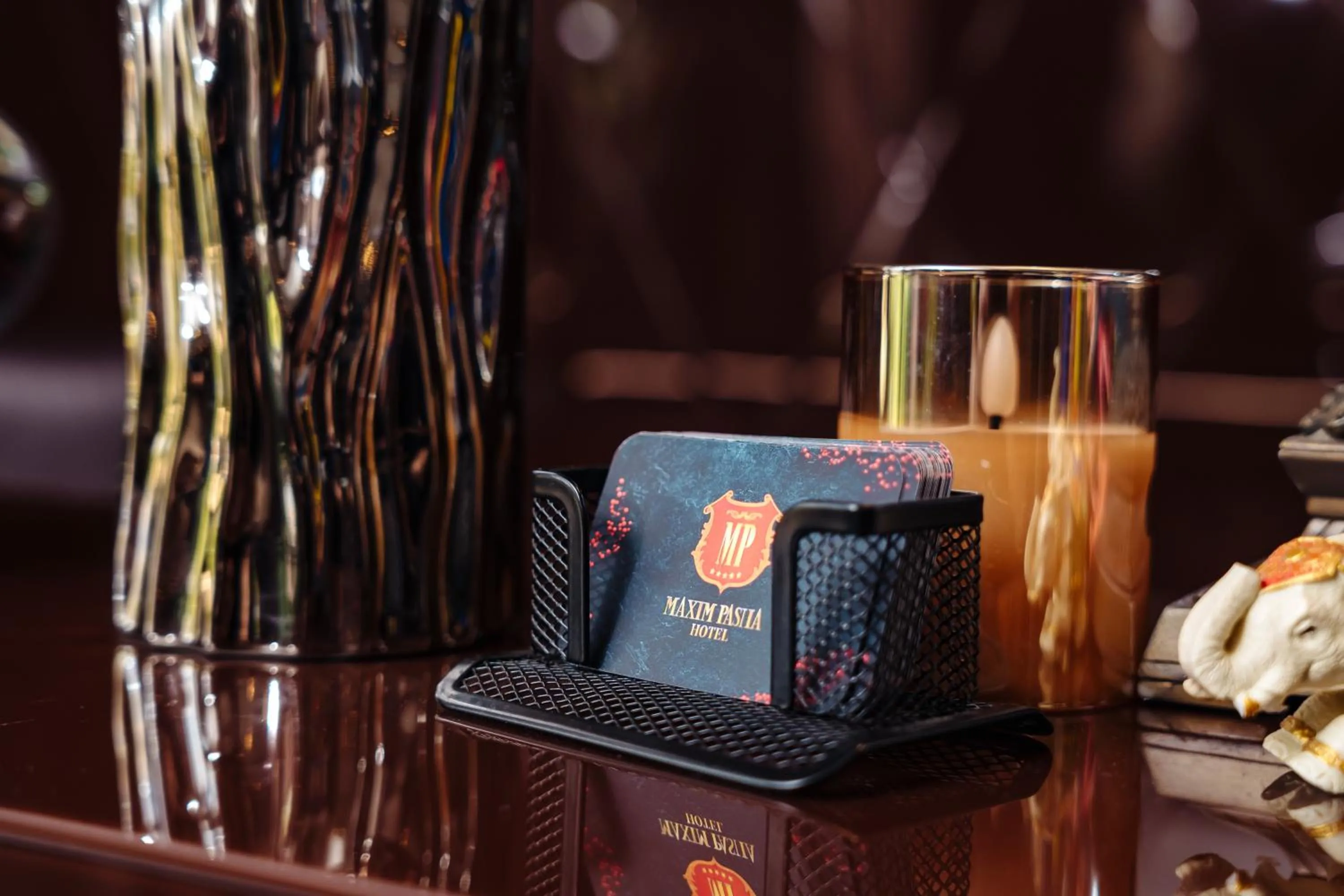 Lobby or reception in Maxim Pasha Hotel