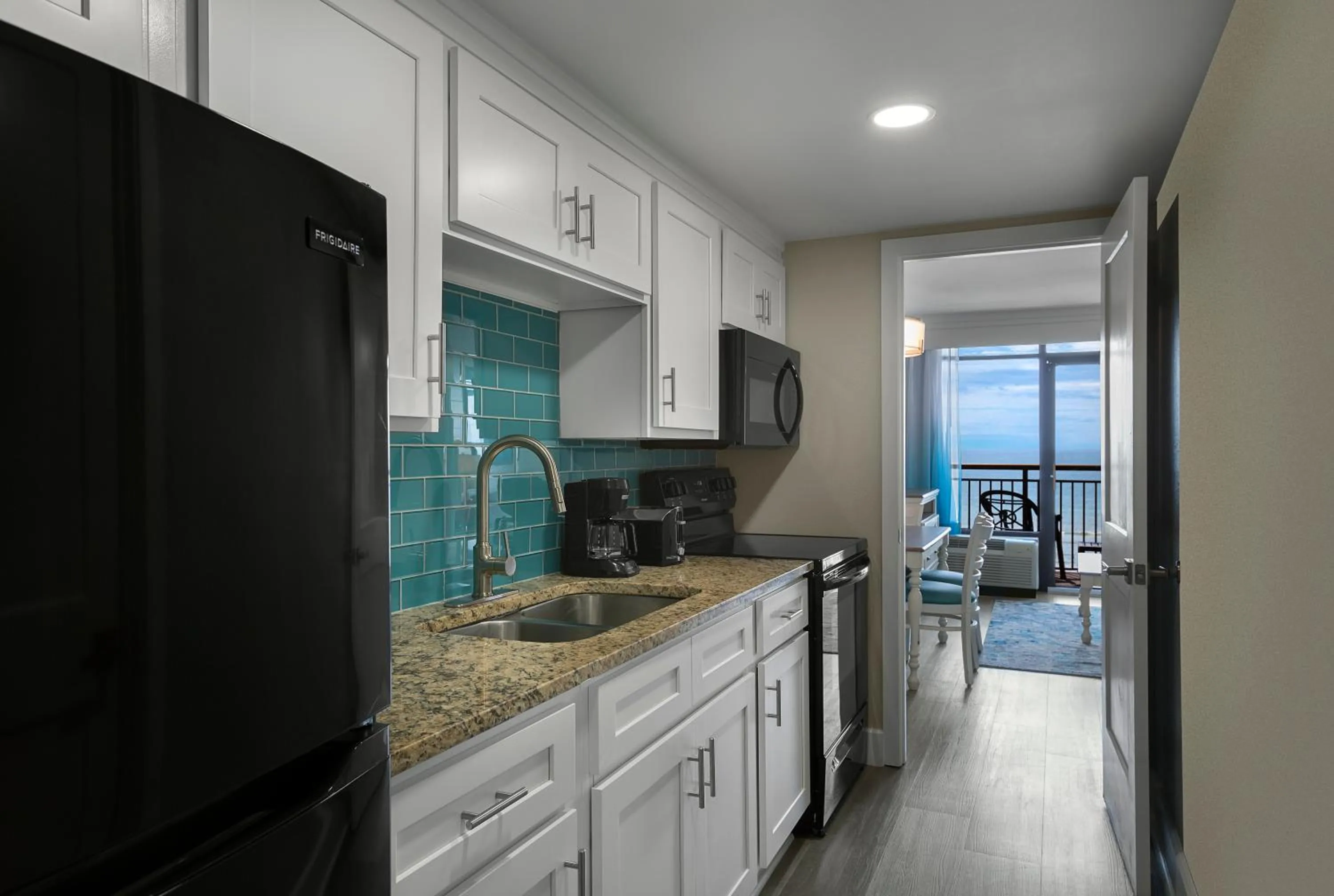 Kitchen or kitchenette in Grande Cayman Resort