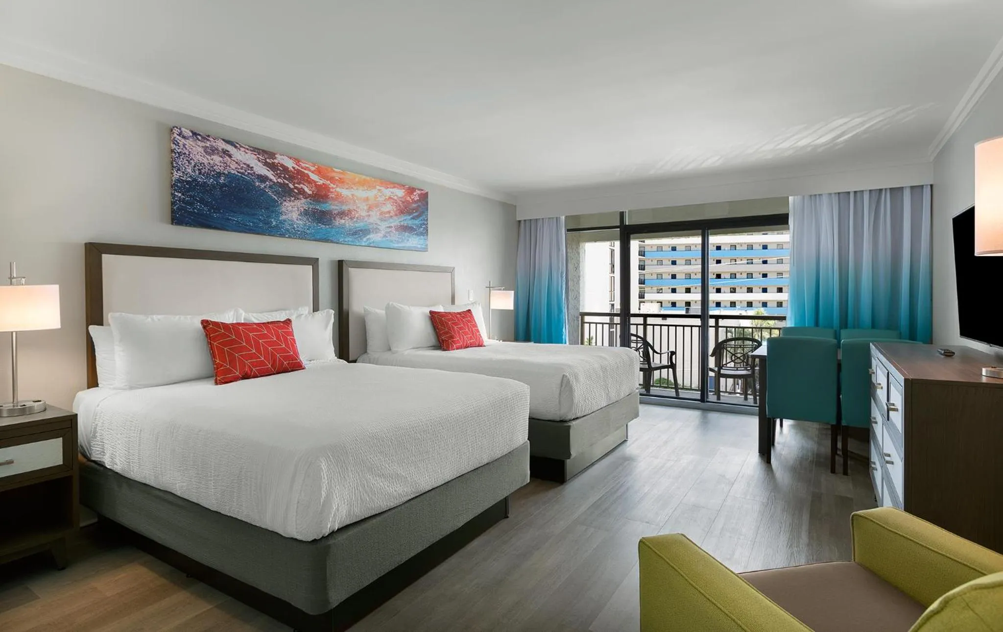 TV and multimedia, Bed in Grande Cayman Resort