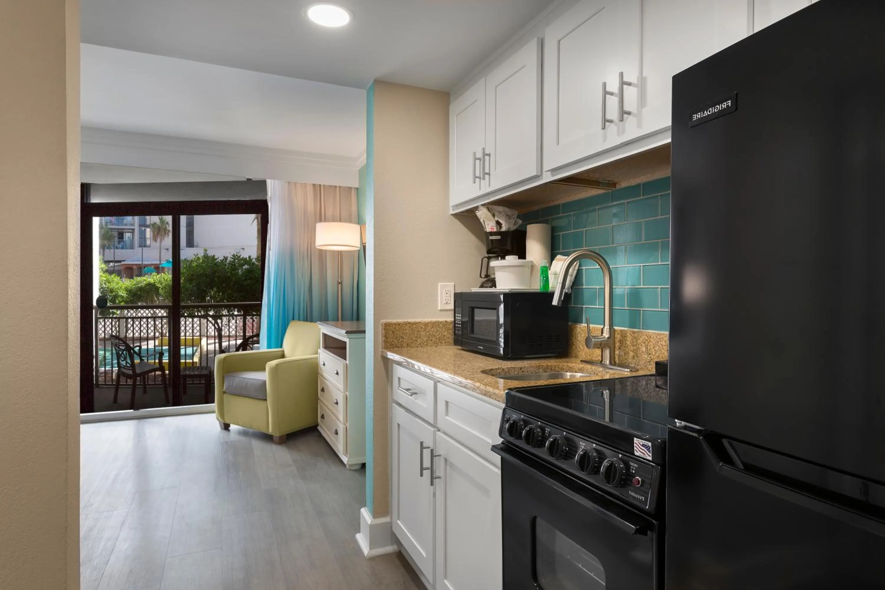 Kitchen or kitchenette in Grande Cayman Resort