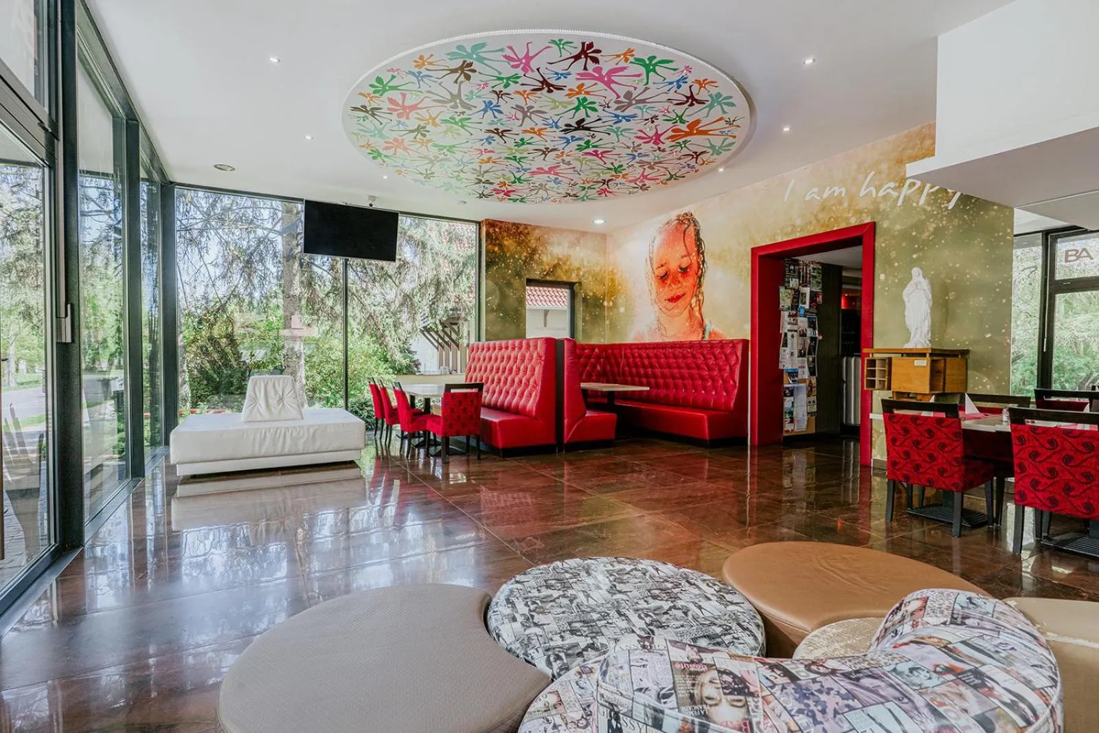 Property building in Aqua Hotel