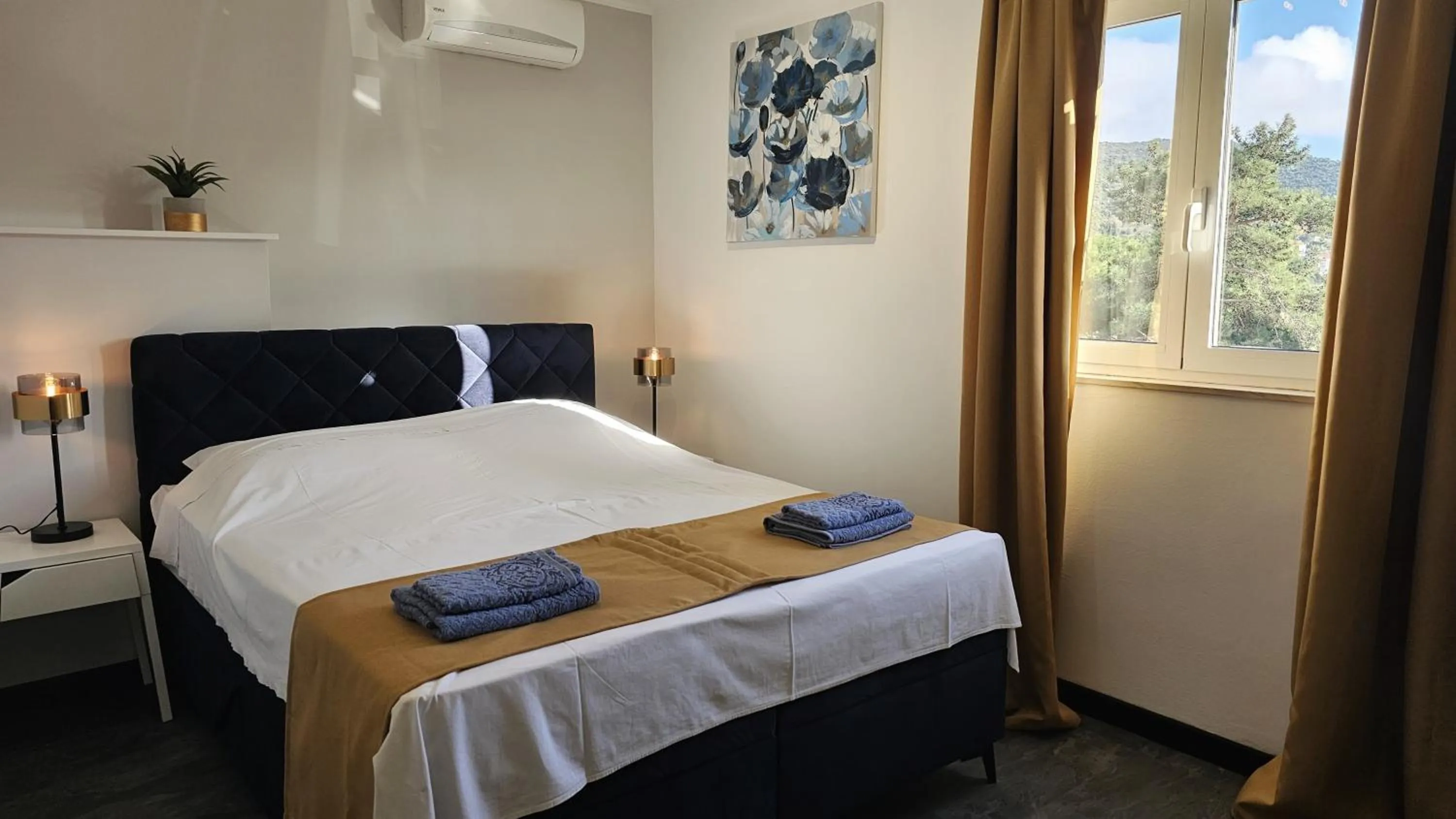 Bed in Villa Babilon