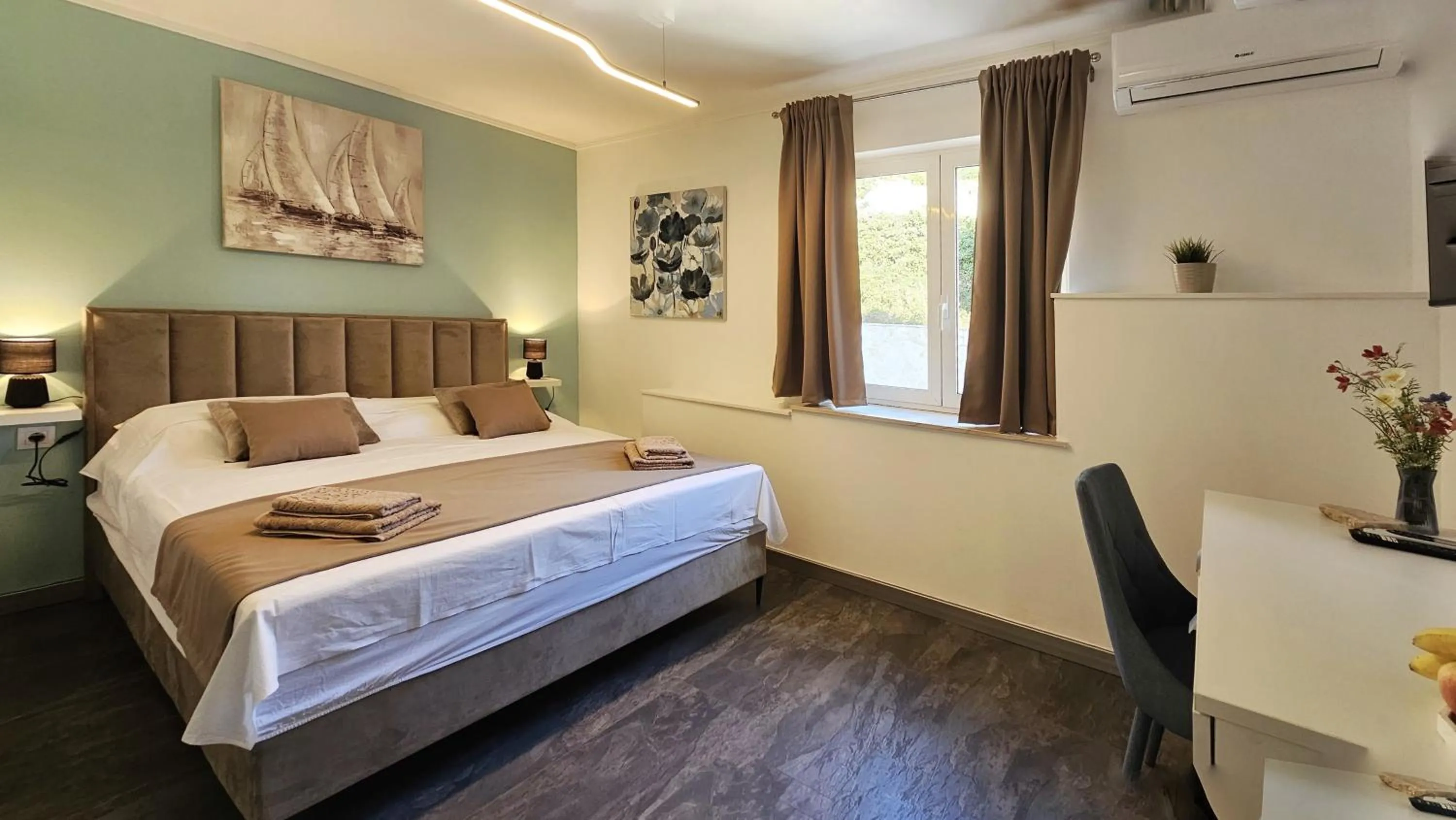 Bed in Villa Babilon