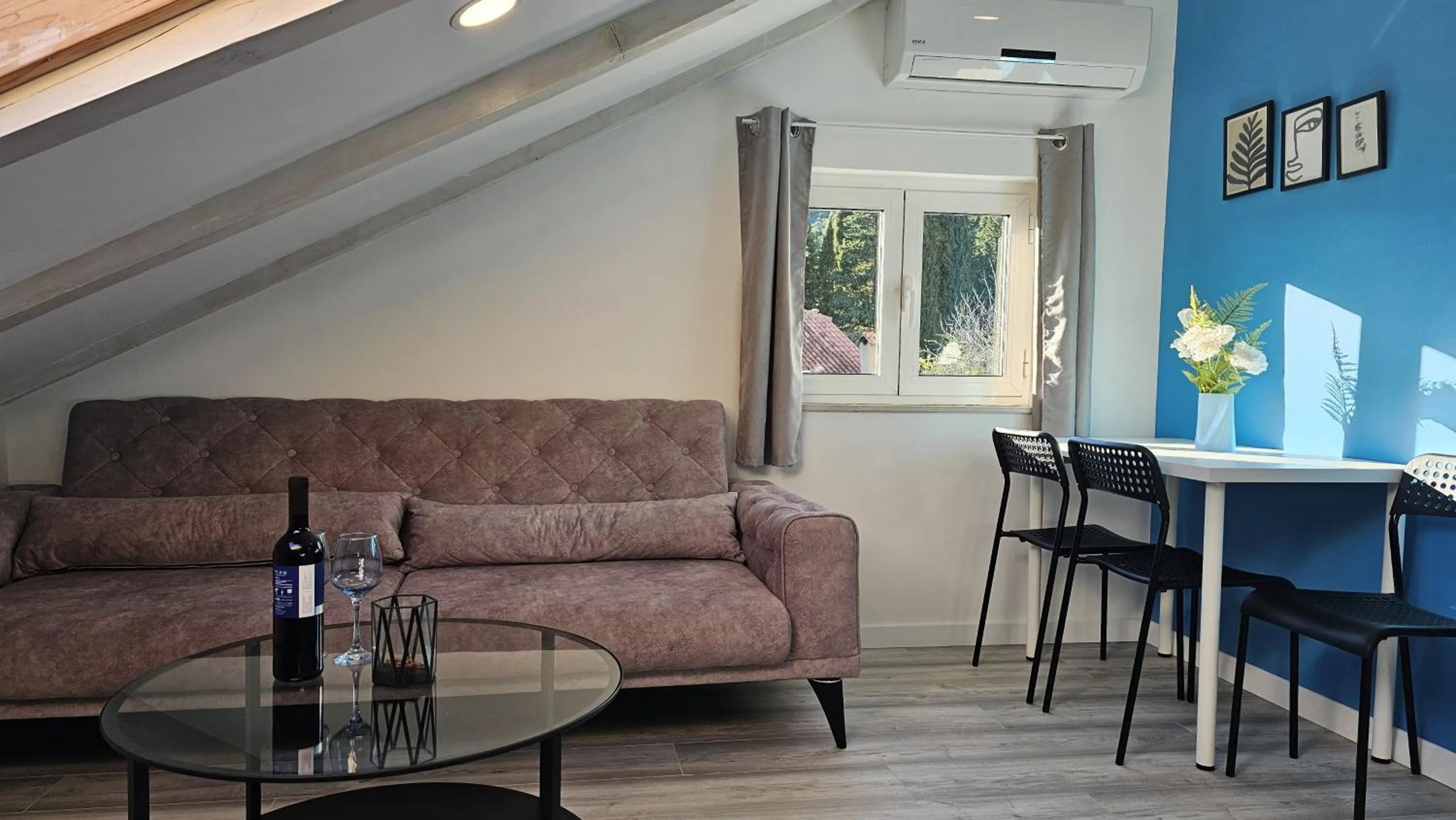 Living room in Villa Babilon