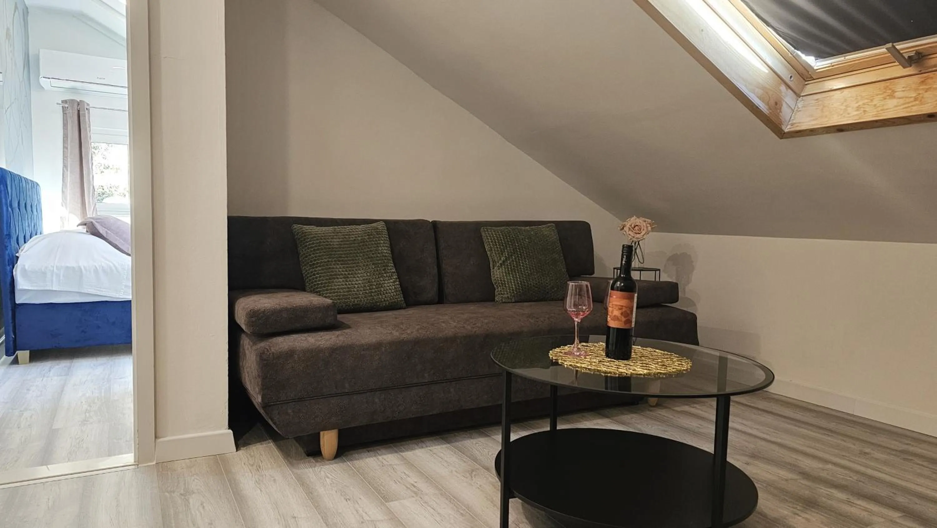 Seating area in Villa Babilon