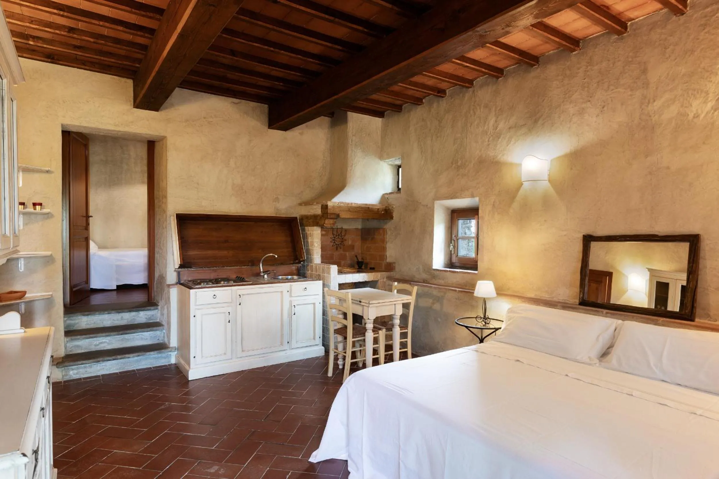 Bed in Tenuta La Borriana