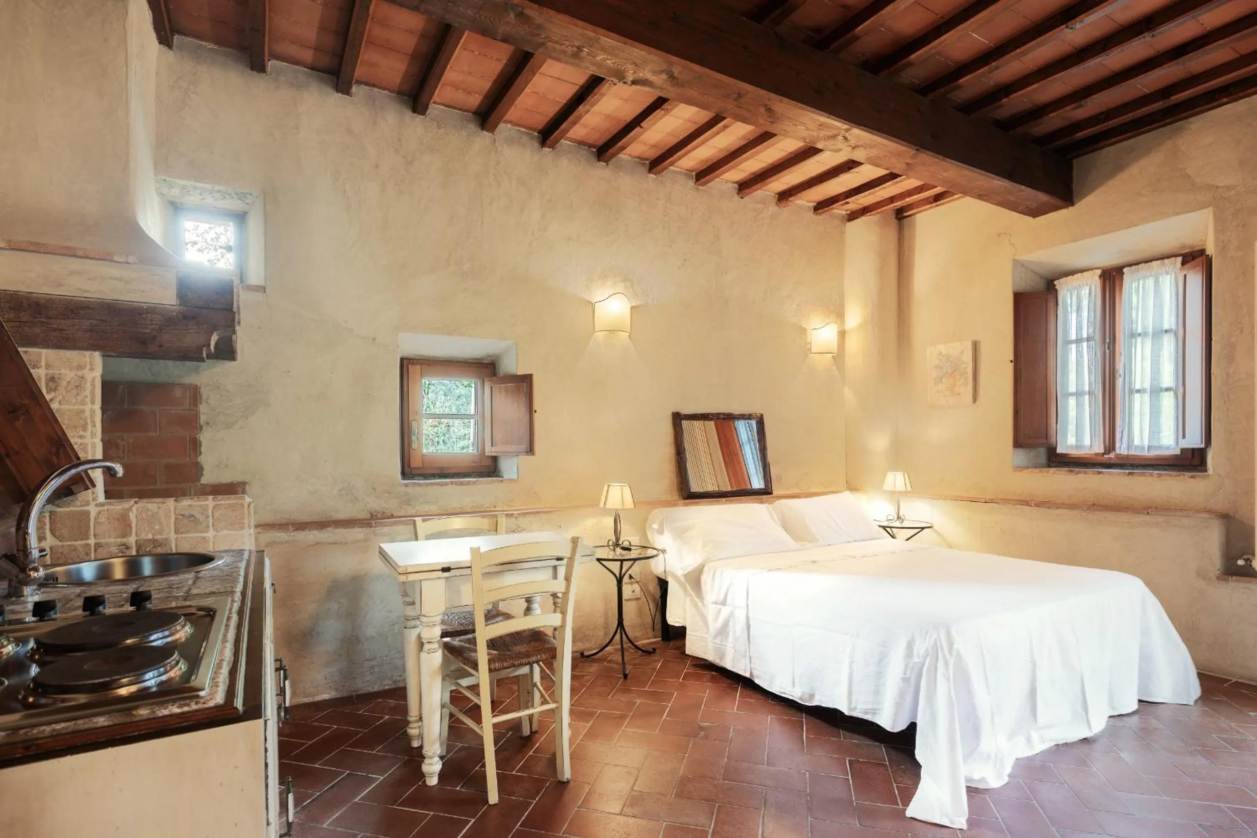 Bed in Tenuta La Borriana